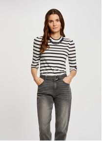 Tee-shirts 241-TNOU femme blanc Morgan Tee-shirts 241-TNOU femme blanc Blanc