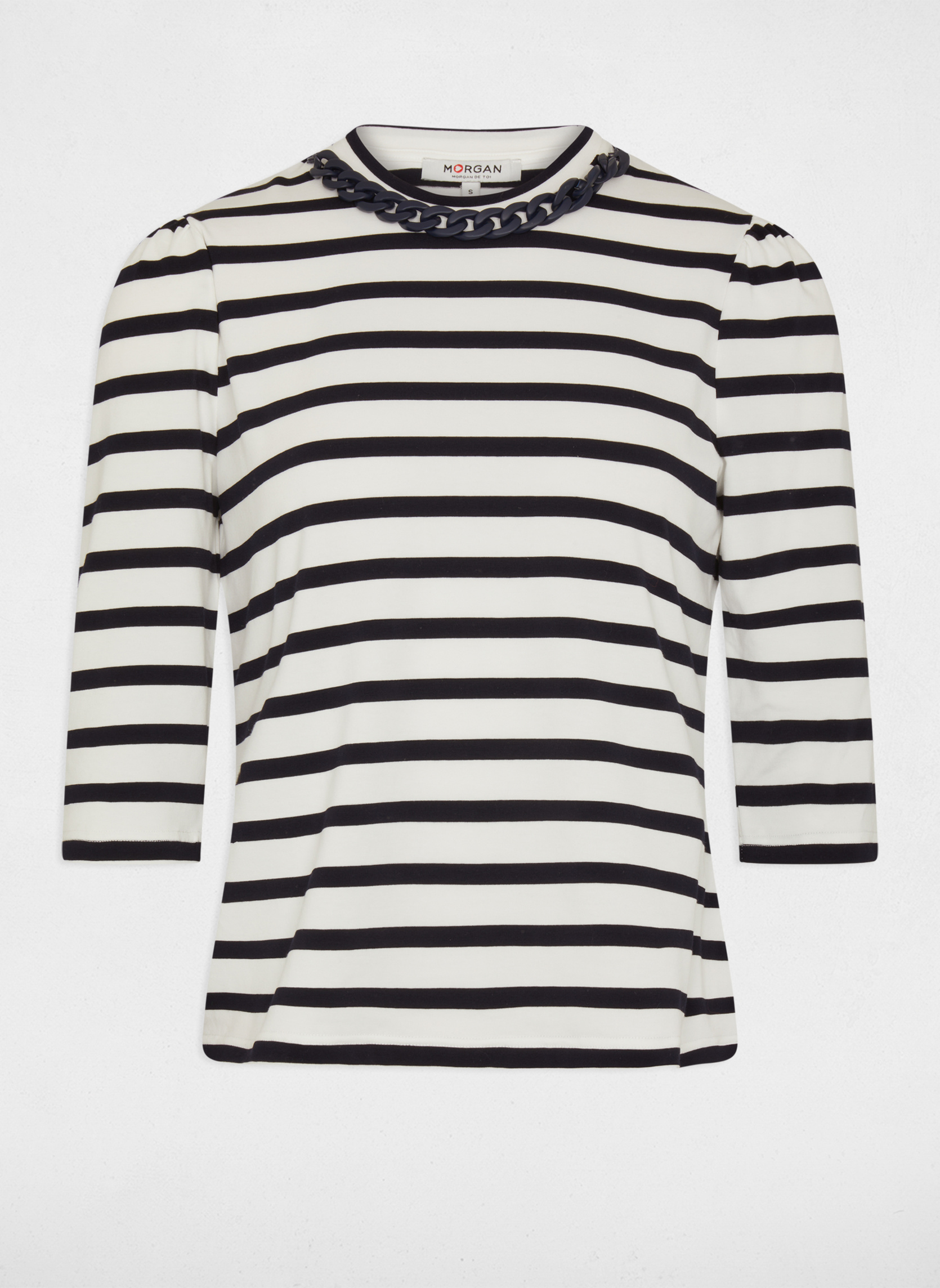 Tee-shirts 241-TNOU femme blanc Morgan Tee-shirts 241-TNOU femme blanc Blanc