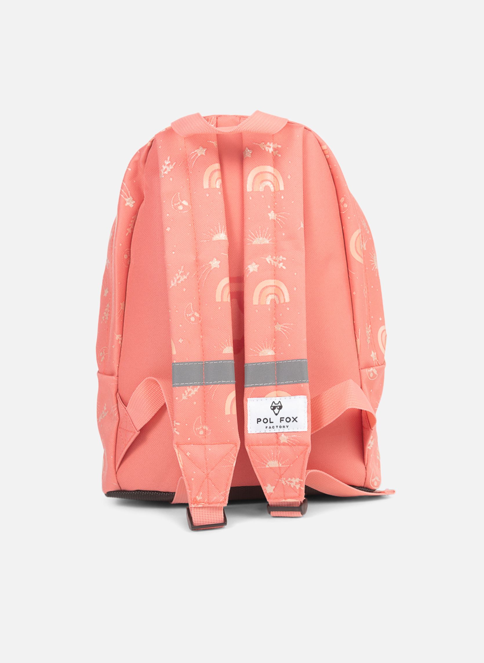 schooltassen Sac à dos Mini MOONLIGHT meisjes roze Pol Fox schooltassen Sac à dos Mini MOONLIGHT meisjes roze Rose sablé