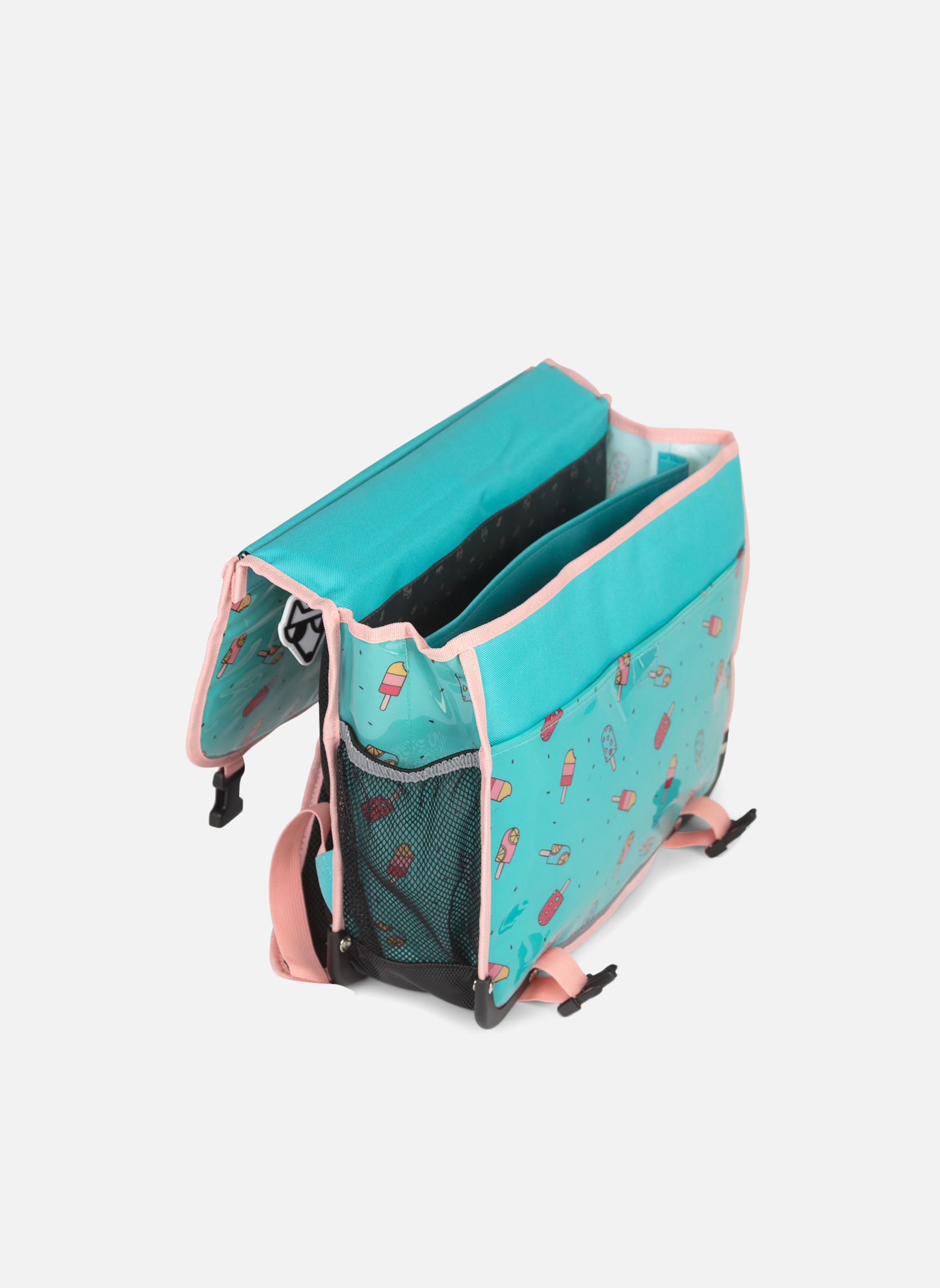 Schulranzen Cartable 38cm ICE POP mädchen blau Pol Fox Schulranzen Cartable 38cm ICE POP mädchen blau Turquoise
