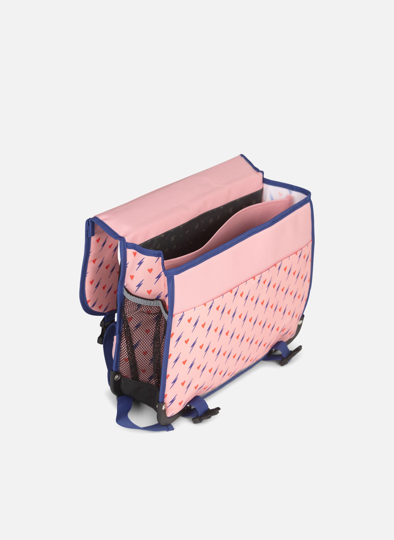 Mochilas Cartable 41cm HEART niña rosa Pol Fox Mochilas Cartable 41cm HEART niña rosa Rose