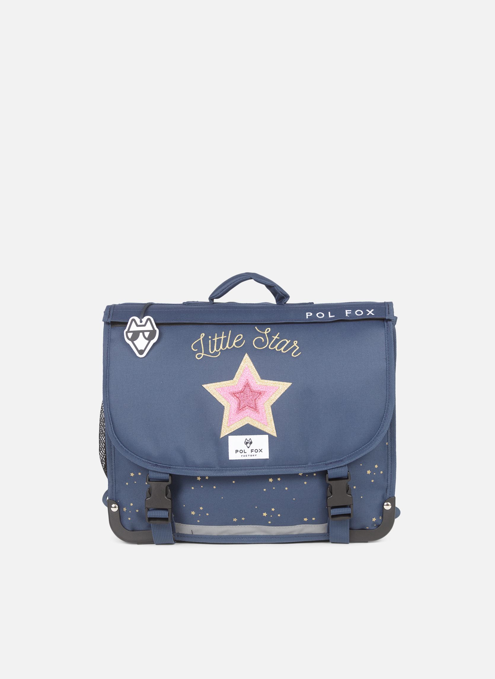 Cartables Cartable 41cm STAR BLUE fille bleu Pol Fox Cartables Cartable 41cm STAR BLUE fille bleu Bleu