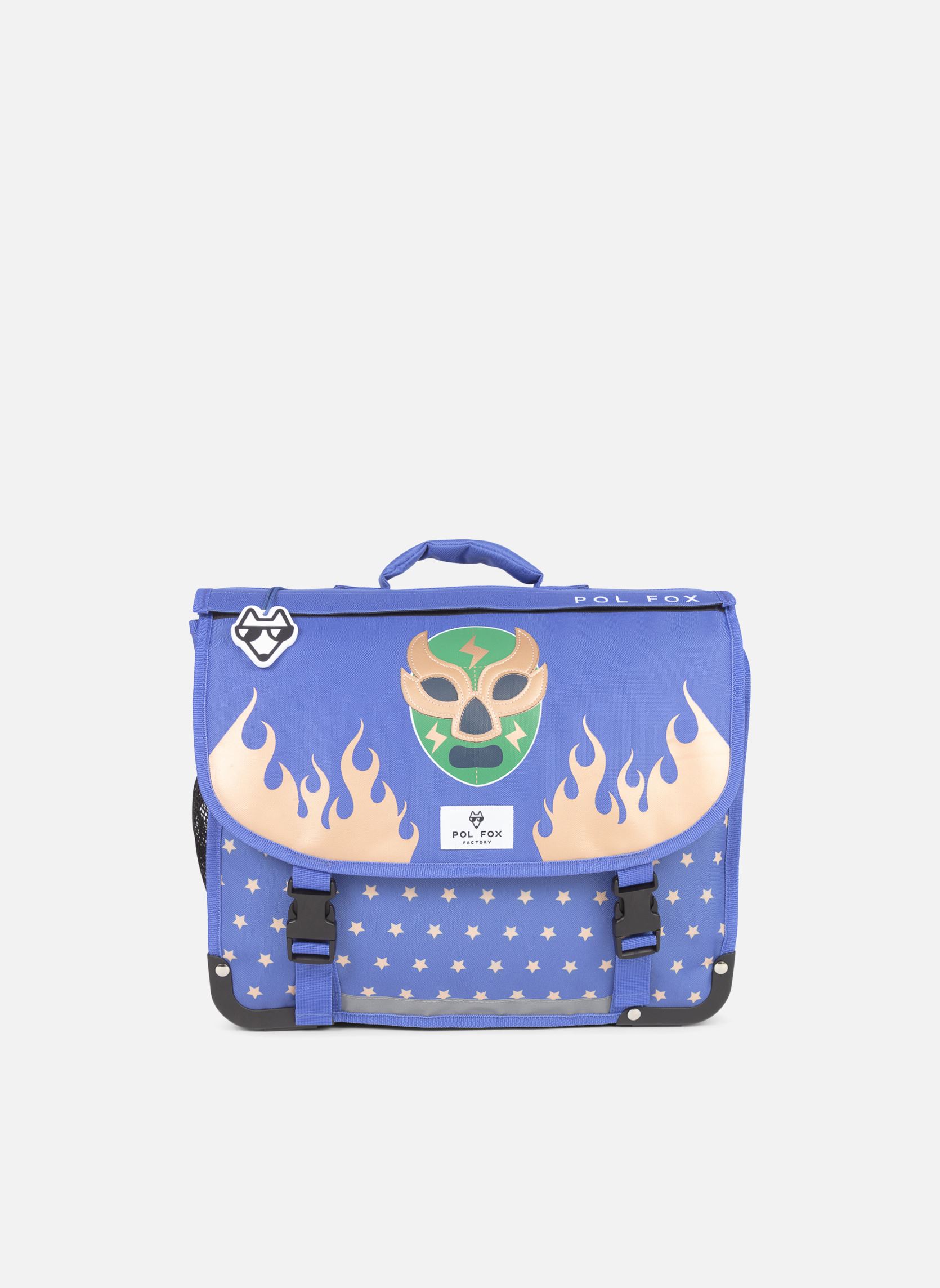 Schulranzen Cartable 41cm CATCH jungen blau Pol Fox Schulranzen Cartable 41cm CATCH jungen blau Bleu clair