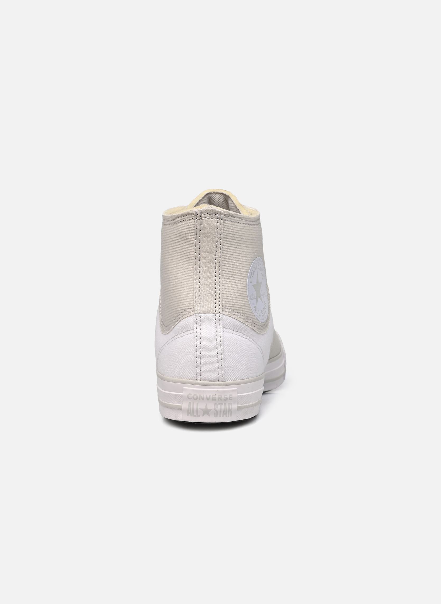 Baskets toile Chuck Taylor All Star Court Worn Hi M homme blanc Converse Baskets toile Chuck Taylor All Star Court Worn Hi M homme blanc OPTICAL WHITE