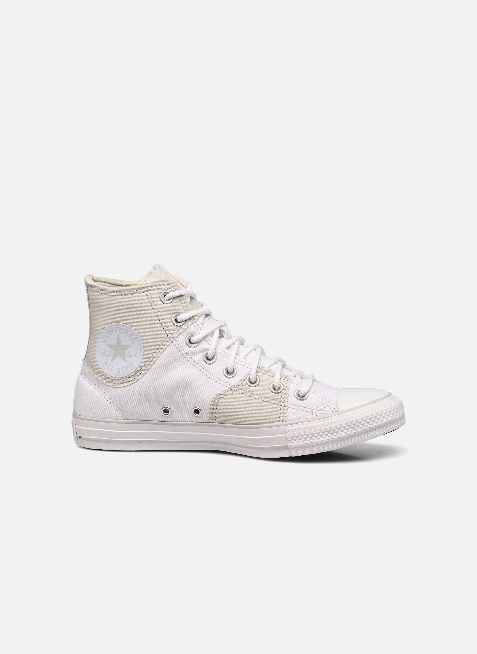 Baskets toile Chuck Taylor All Star Court Worn Hi M homme blanc Converse Baskets toile Chuck Taylor All Star Court Worn Hi M homme blanc OPTICAL WHITE
