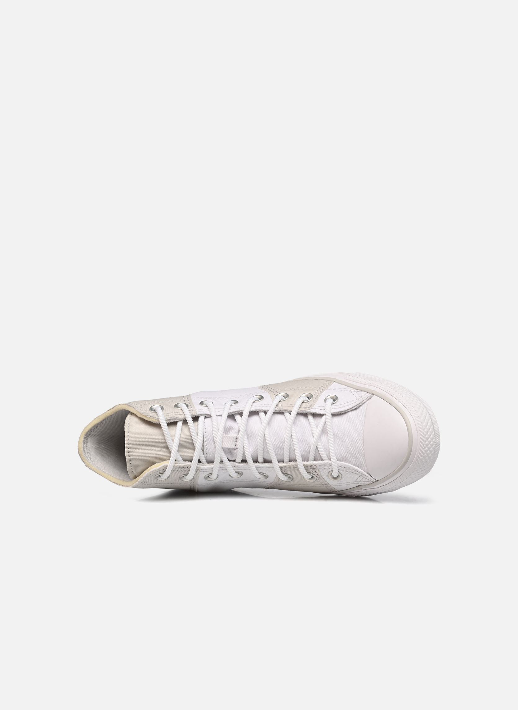 Baskets toile Chuck Taylor All Star Court Worn Hi M homme blanc Converse Baskets toile Chuck Taylor All Star Court Worn Hi M homme blanc OPTICAL WHITE