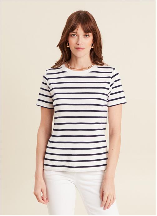 Bréal Tee-shirts TECOLTAGE femme blanc
