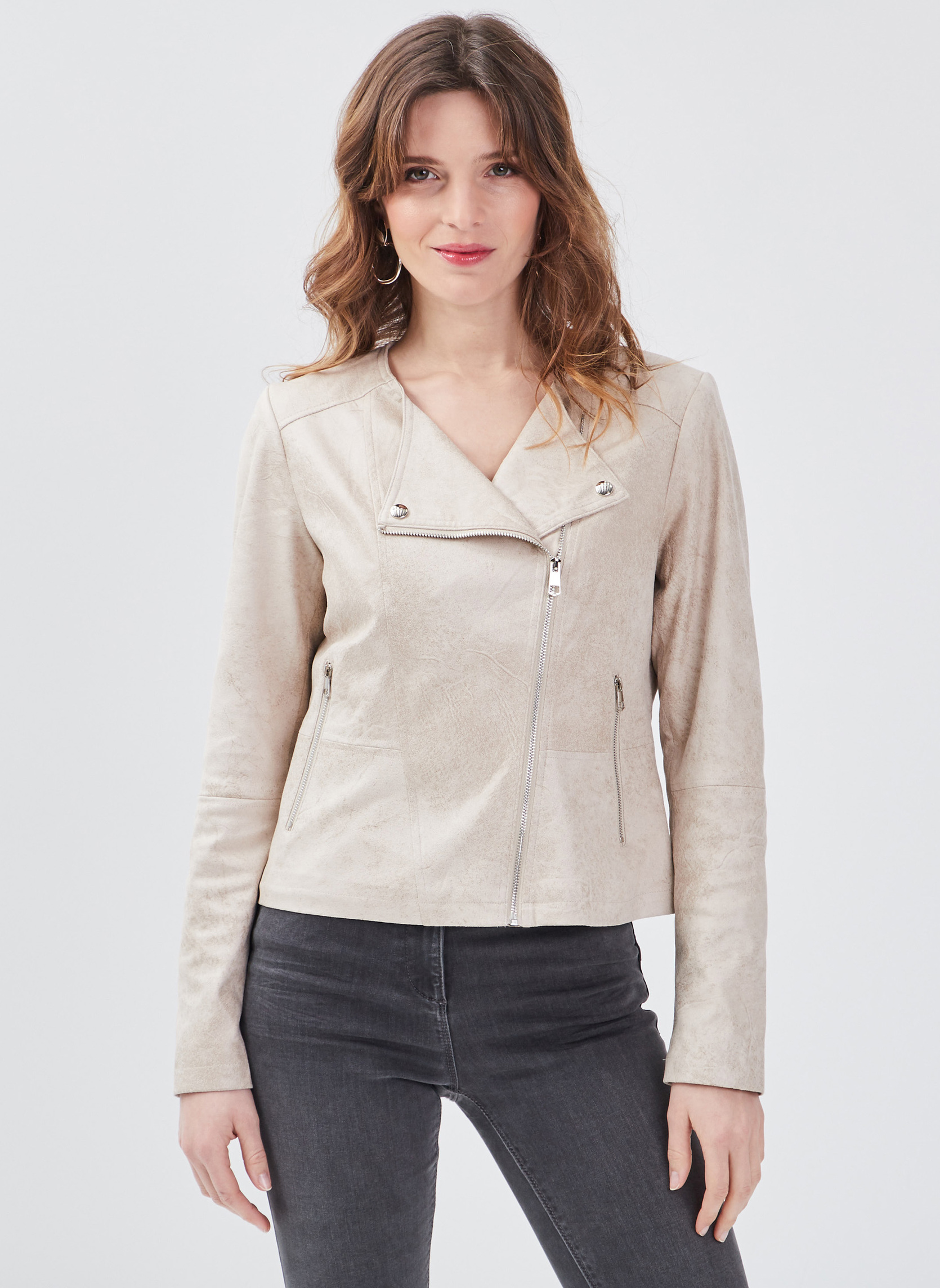 Vestes VEPERFINE femme beige Bréal Vestes VEPERFINE femme beige Beige