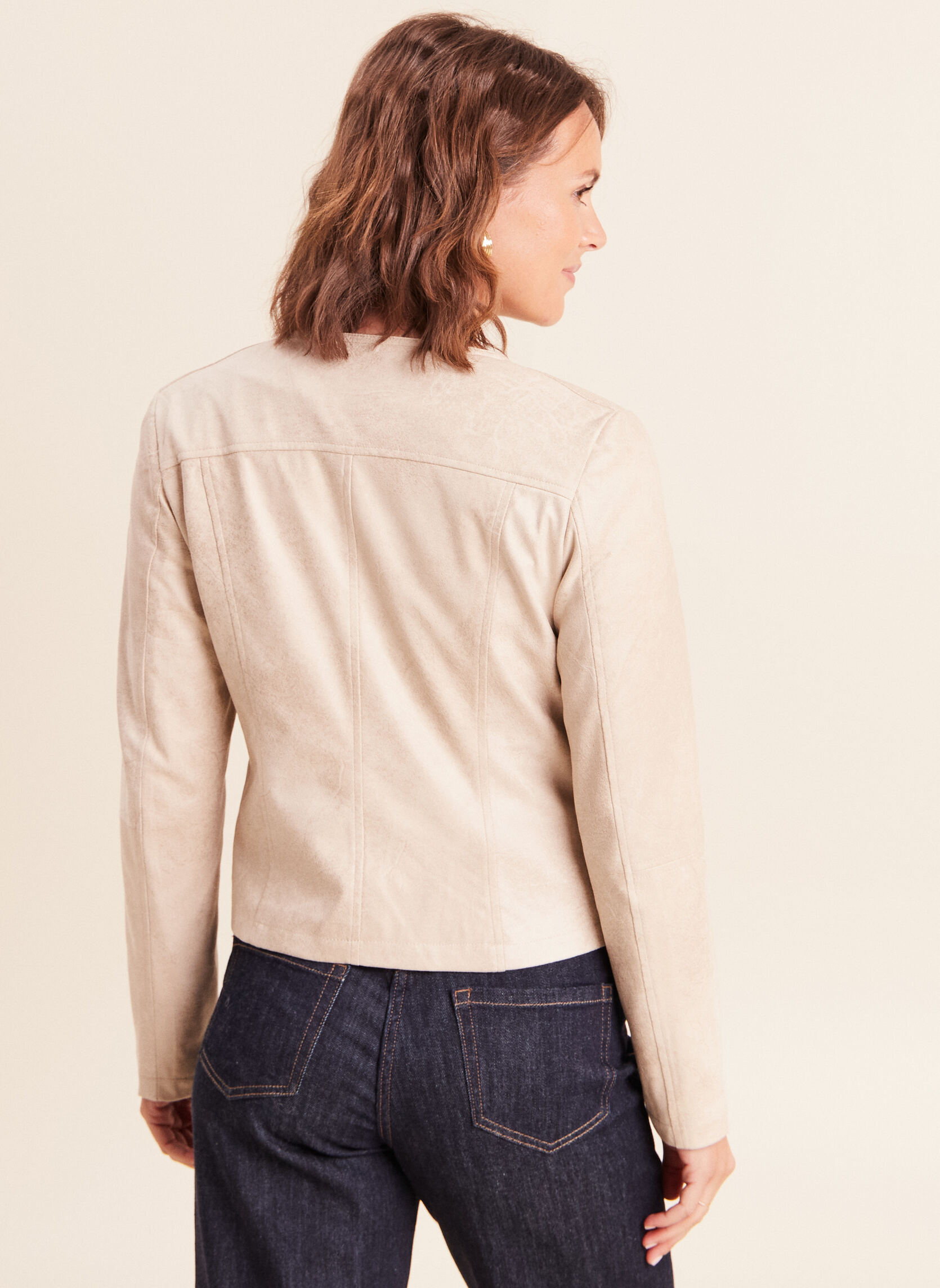 Vestes VEPERFINE femme beige Bréal Vestes VEPERFINE femme beige Beige