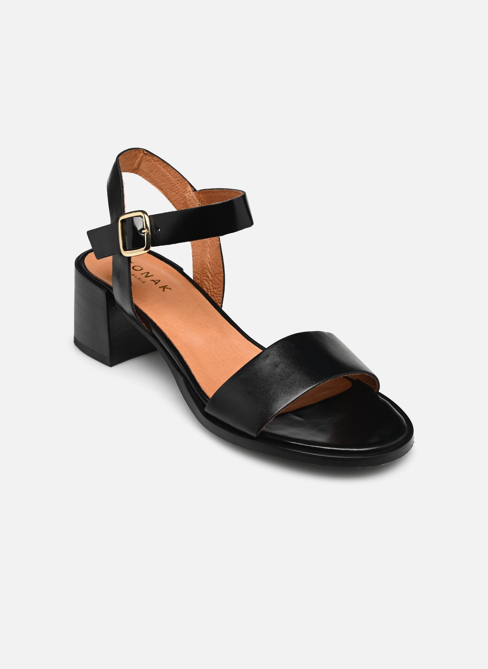 Sandalias ALCHIMIE mujer negro Jonak Sandalias ALCHIMIE mujer negro Noir