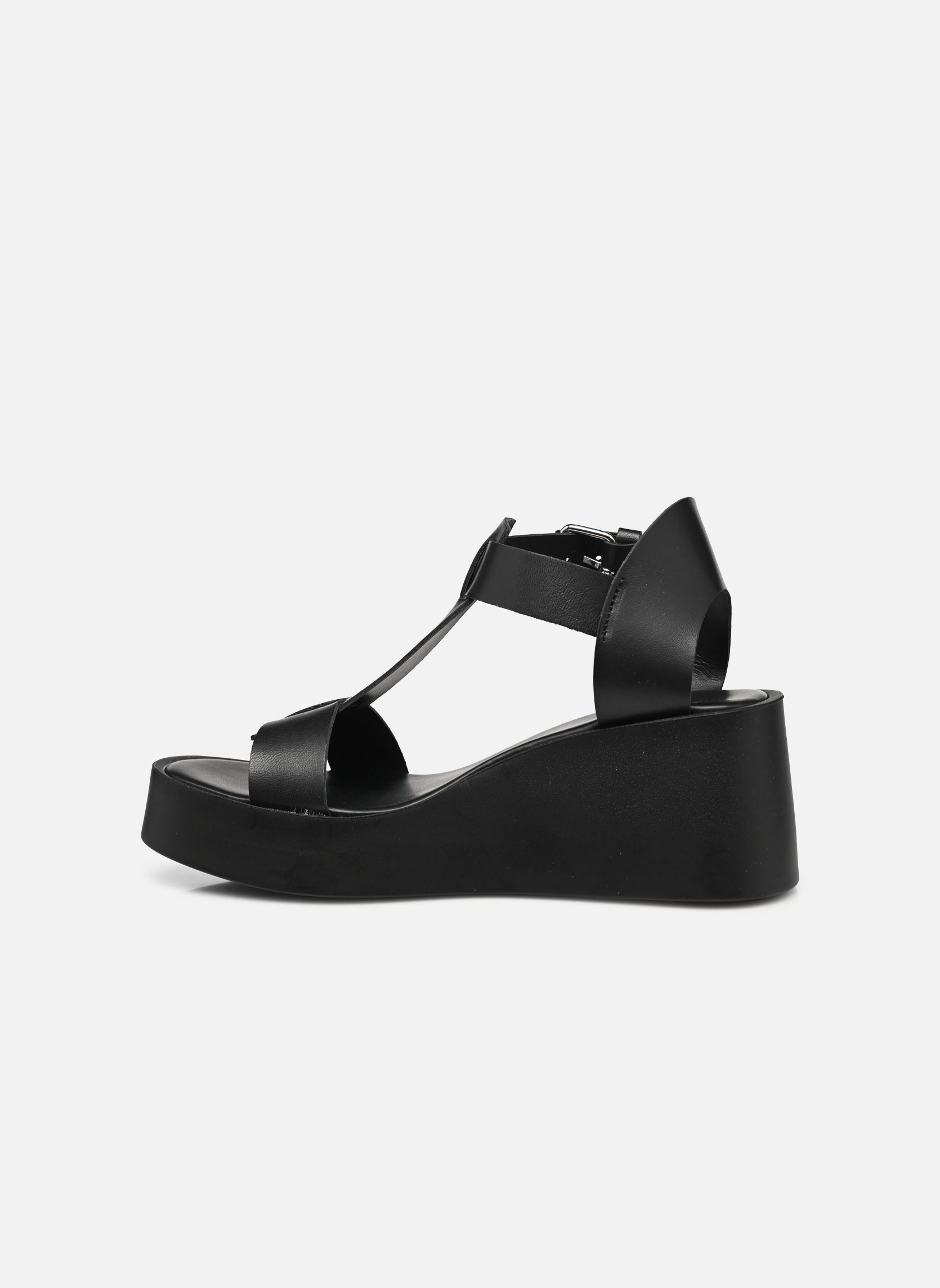 Keil- und Plateausandalen ESTELLE damen schwarz Jonak Keil- und Plateausandalen ESTELLE damen schwarz NOIR