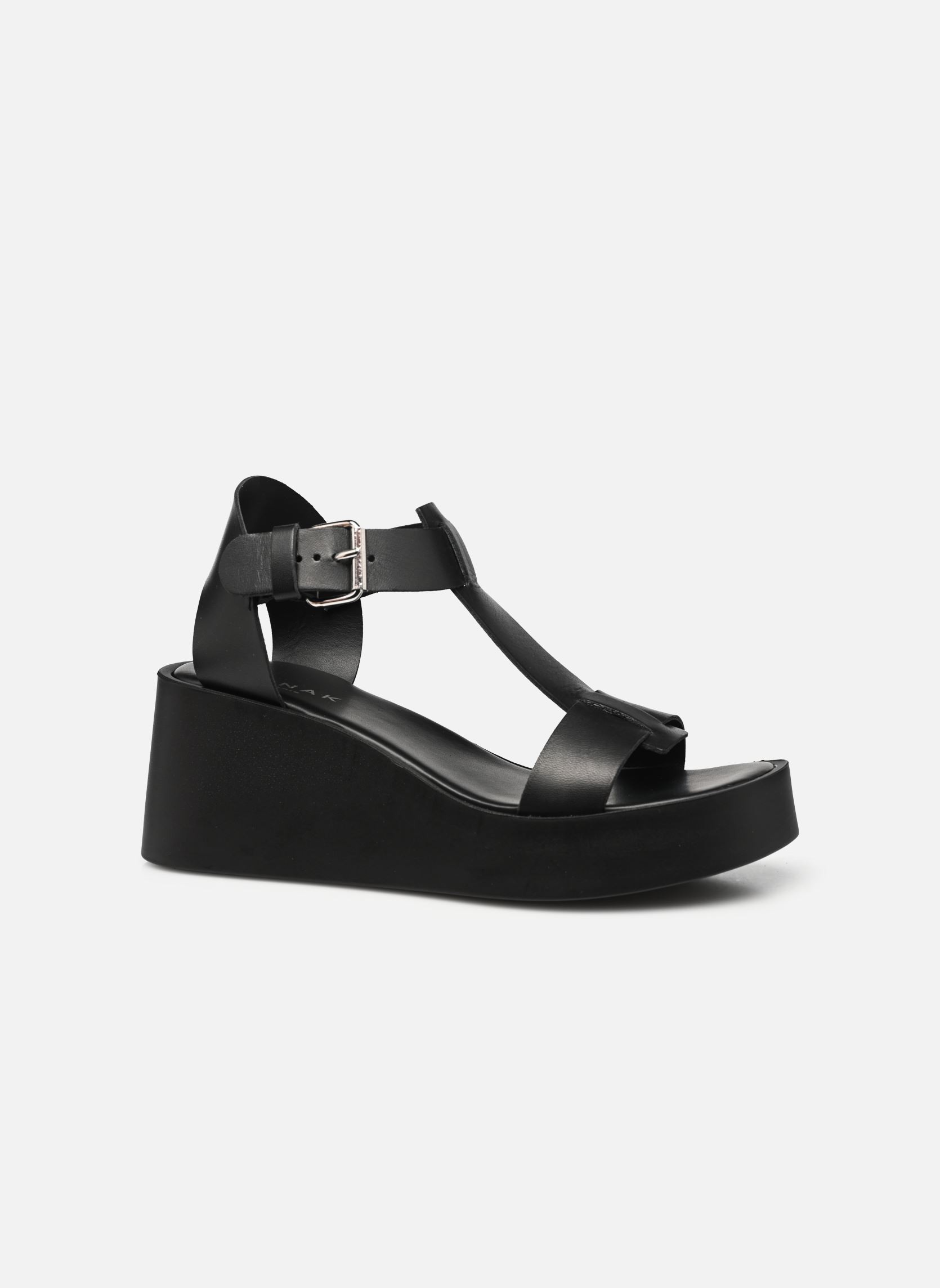 Keil- und Plateausandalen ESTELLE damen schwarz Jonak Keil- und Plateausandalen ESTELLE damen schwarz NOIR