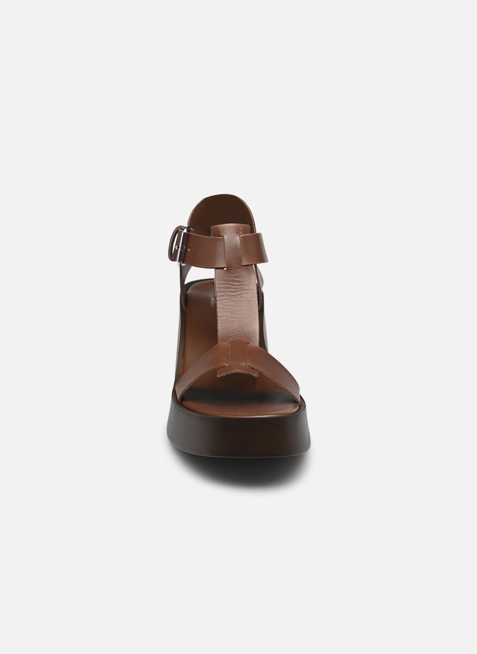 Keil- und Plateausandalen ESTELLE damen braun Jonak Keil- und Plateausandalen ESTELLE damen braun MARRON FONCÉ