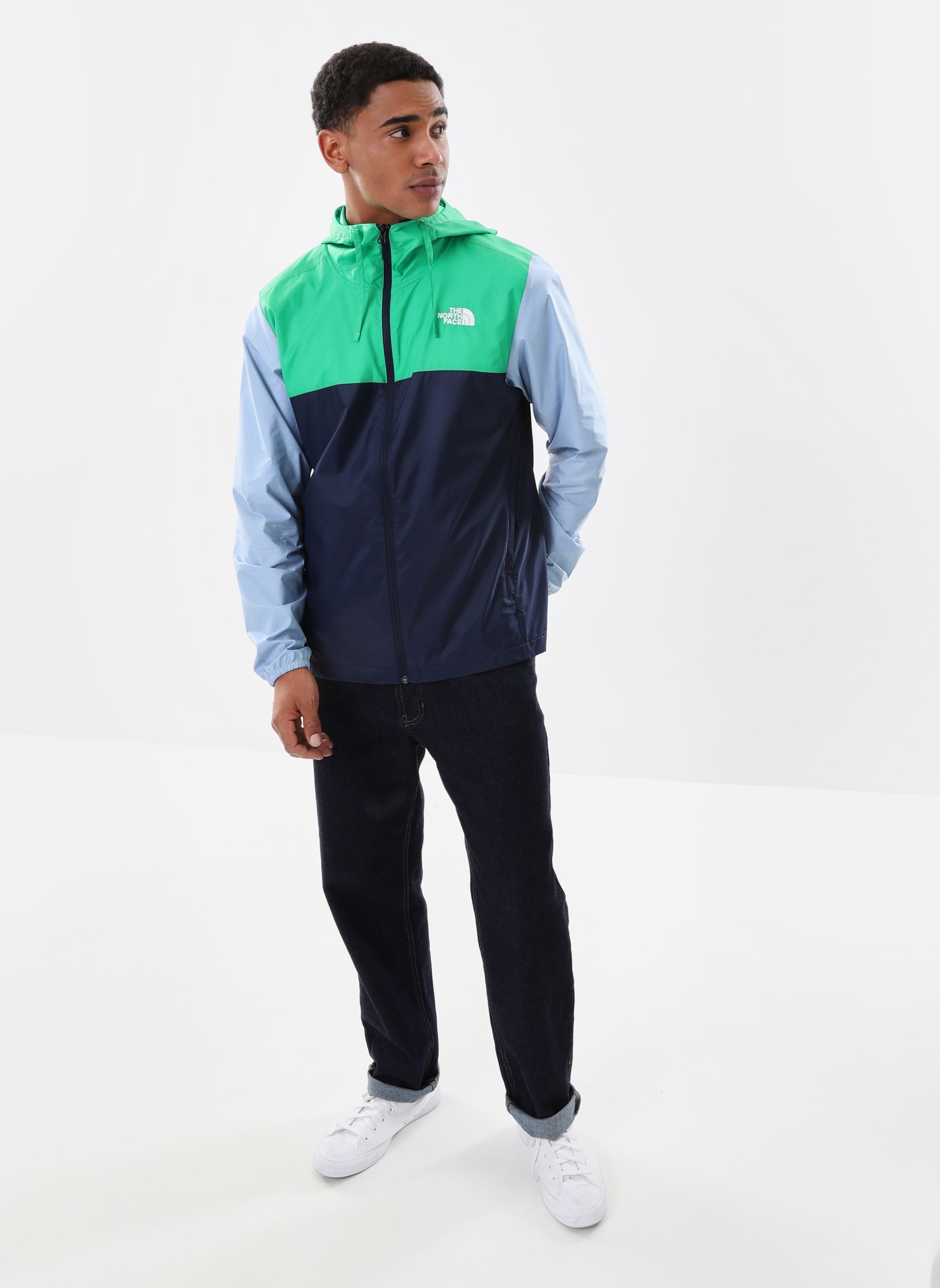 Vestes imperméables Men's Cyclone Jacket 3 homme multicolore The North Face Vestes imperméables Men's Cyclone Jacket 3 homme multicolore SUMMIT NAVY/OPTIC EMERA