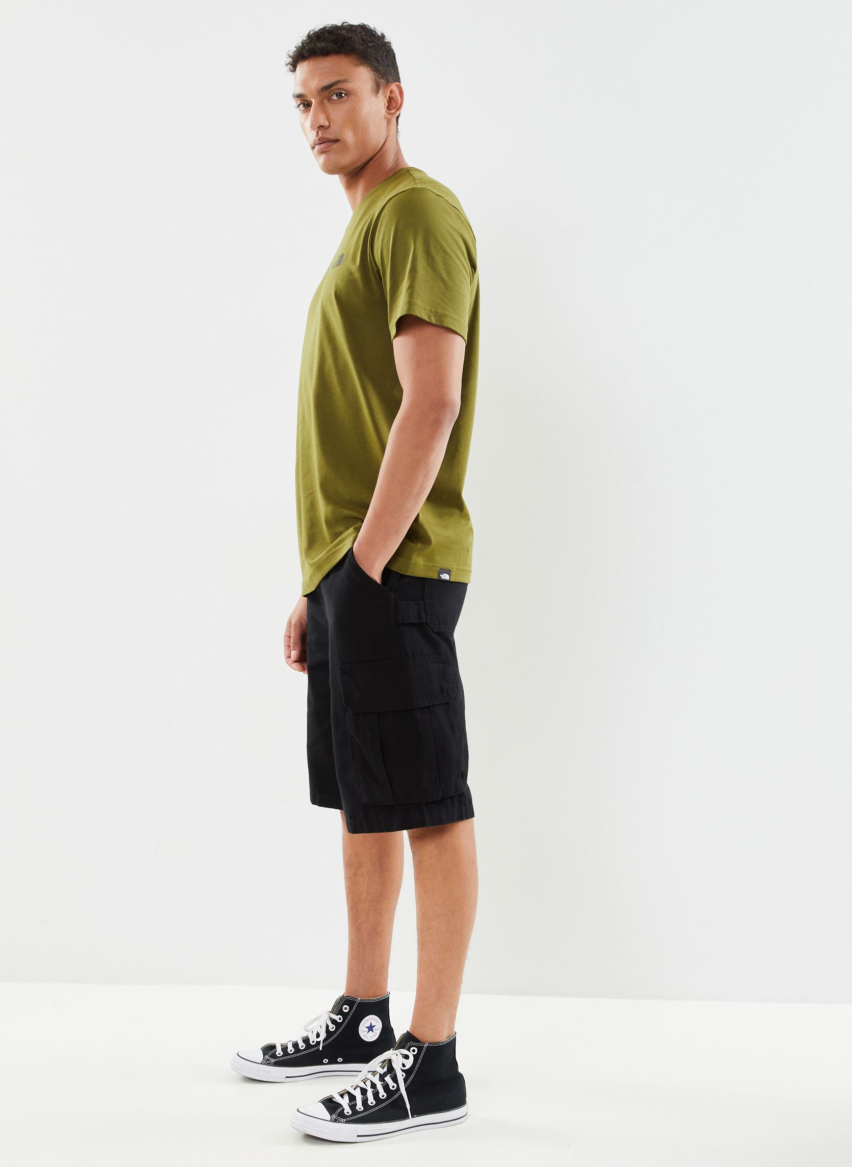 Tee-shirts manches courtes M S/S SIMPLE DOME TEE FOREST OLIVE homme vert The North Face Tee-shirts manches courtes M S/S SIMPLE DOME TEE FOREST OLIVE homme vert FOREST OLIVE