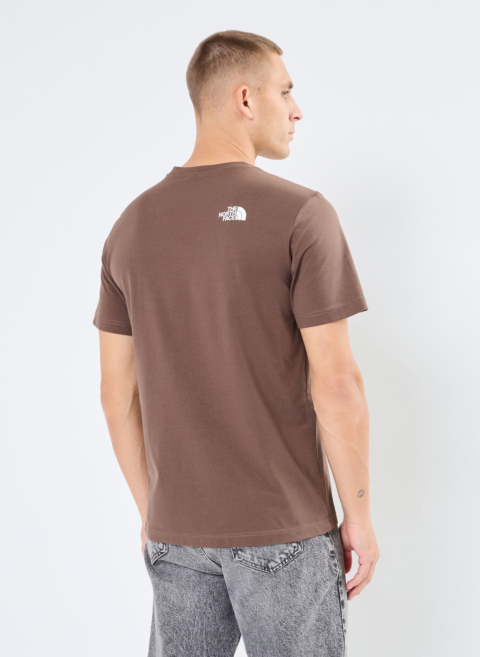 Tee-shirts manches courtes M S/S SIMPLE DOME TEE FOREST OLIVE homme marron The North Face Tee-shirts manches courtes M S/S SIMPLE DOME TEE FOREST OLIVE homme marron SMOKEY BROWN
