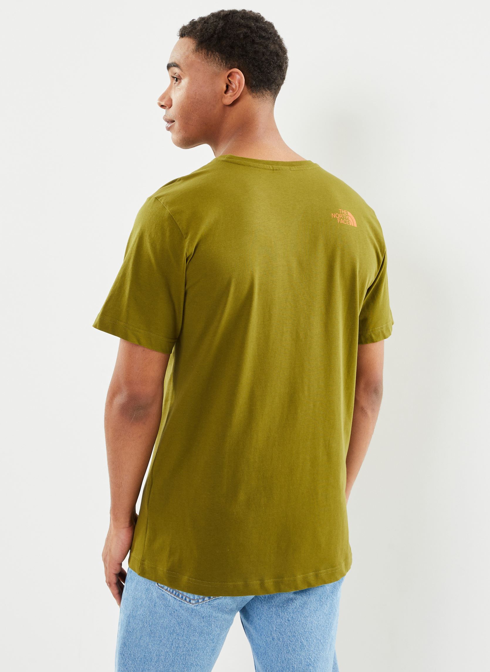 Tee-shirts manches courtes Men's S/S Rust 2 Tee homme vert The North Face Tee-shirts manches courtes Men's S/S Rust 2 Tee homme vert FOREST OLIVE
