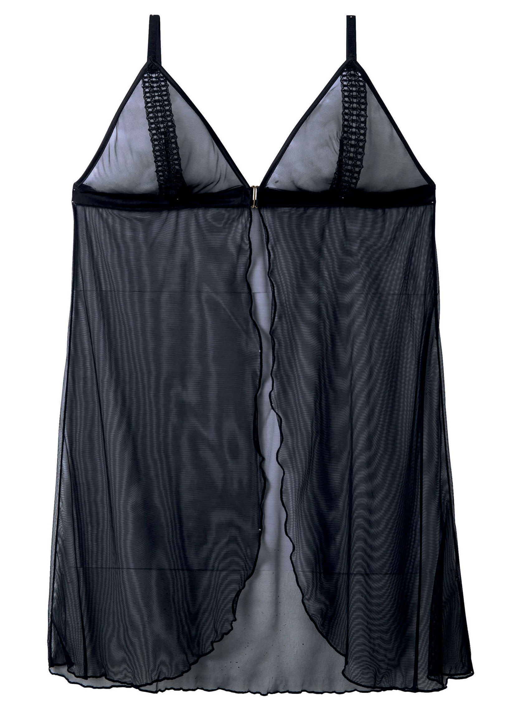 Nuisettes Babydoll noir Cats Eyes femme noir Pomm'Poire Nuisettes Babydoll noir Cats Eyes femme noir Noir