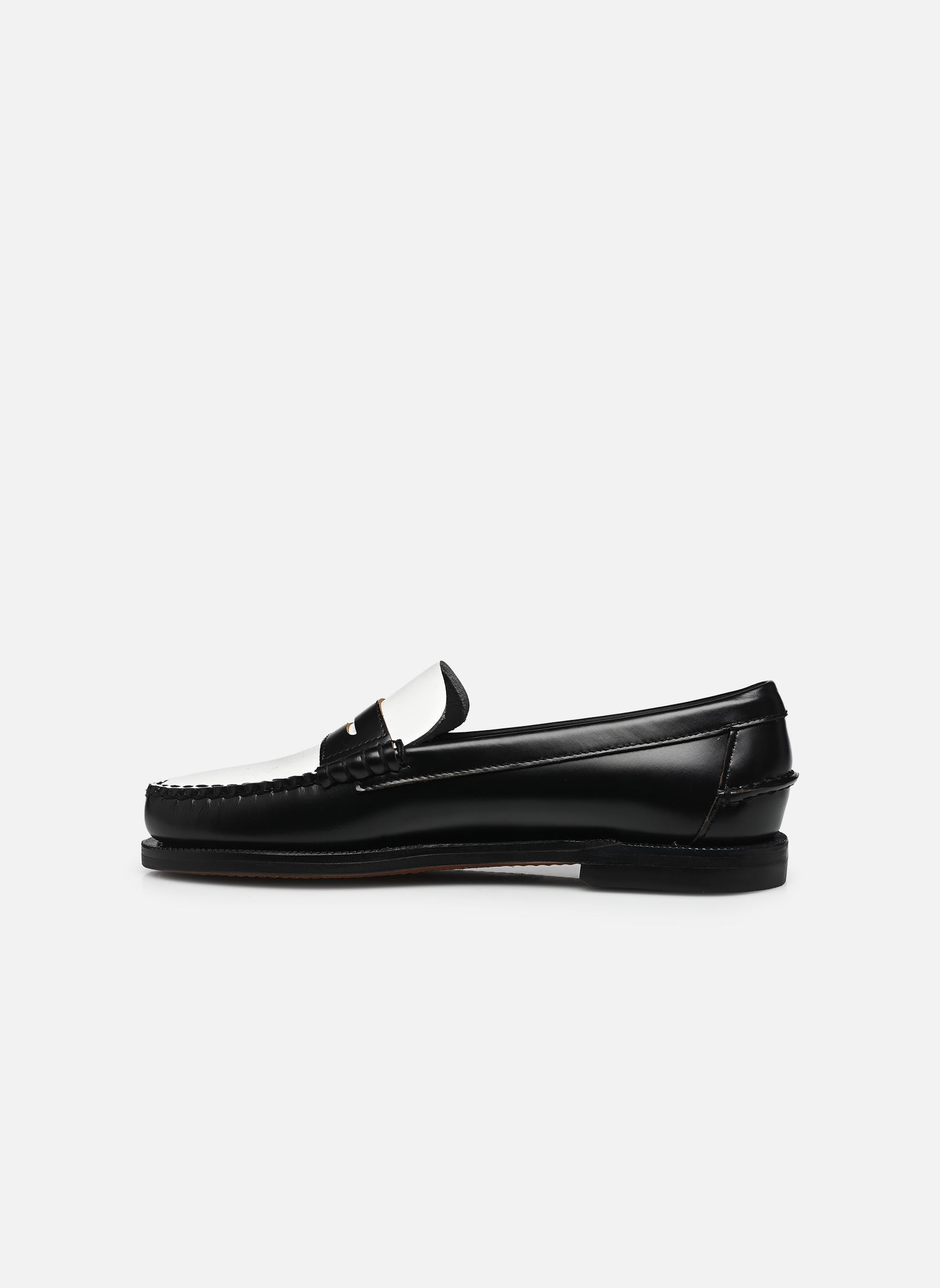 Mocasines CLASSIC DAN WOMAN mujer negro Sebago Mocasines CLASSIC DAN WOMAN mujer negro WHITE BLACK WHITE