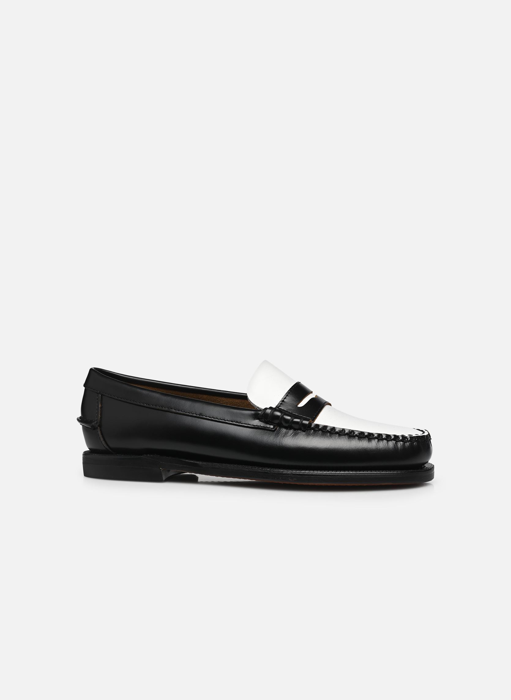 Mocasines CLASSIC DAN WOMAN mujer negro Sebago Mocasines CLASSIC DAN WOMAN mujer negro WHITE BLACK WHITE