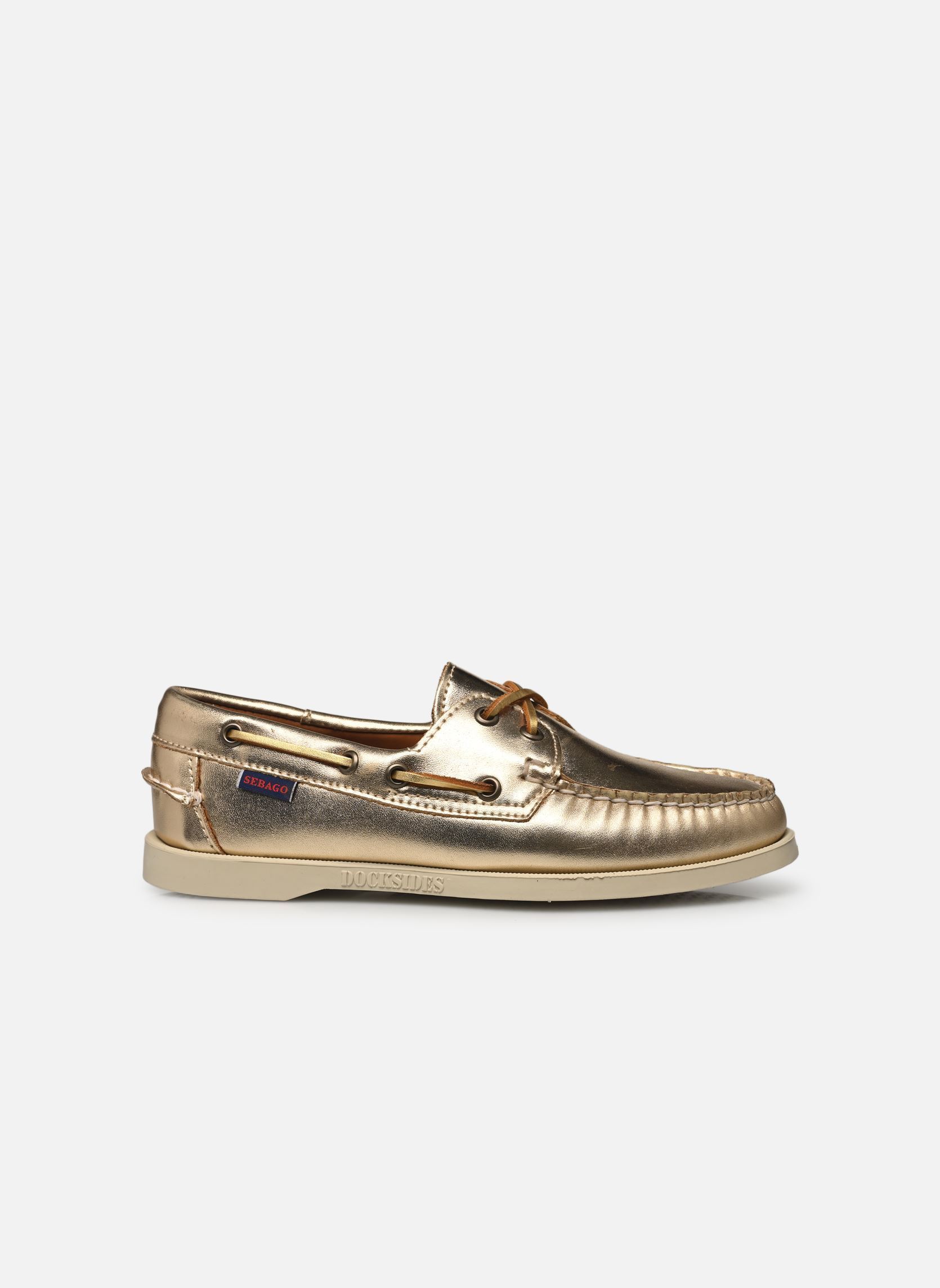 Mocassins DOCKSIDES PORTLAND MET W femme or et bronze Sebago Mocassins DOCKSIDES PORTLAND MET W femme or et bronze GOLD