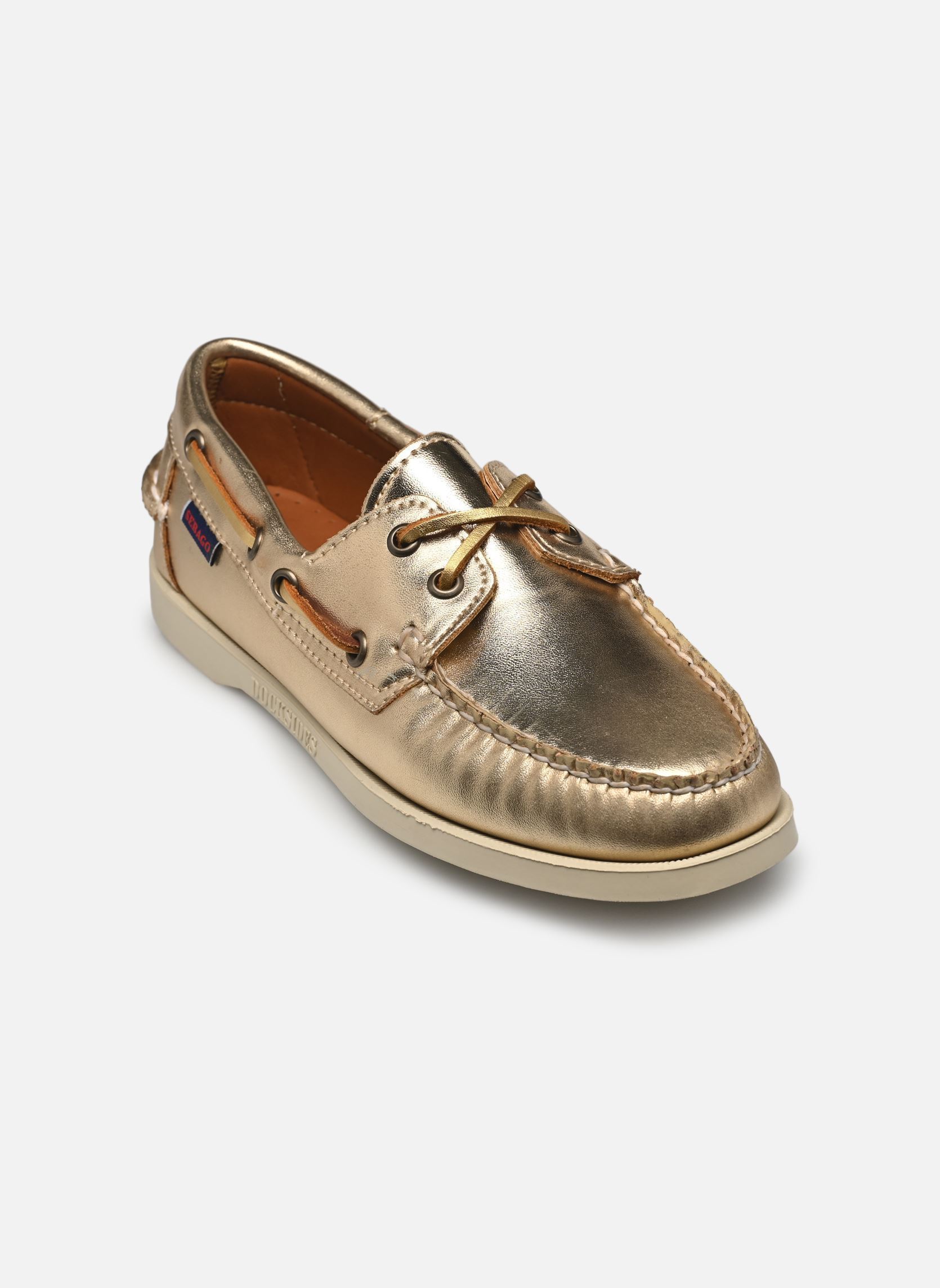 Mocassins DOCKSIDES PORTLAND MET W femme or et bronze Sebago Mocassins DOCKSIDES PORTLAND MET W femme or et bronze GOLD