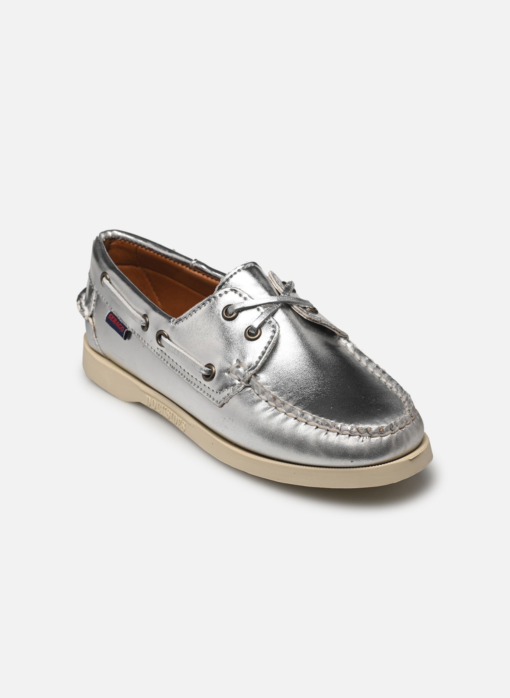 Loafer DOCKSIDES PORTLAND MET W damen silber Sebago Loafer DOCKSIDES PORTLAND MET W damen silber SILVER