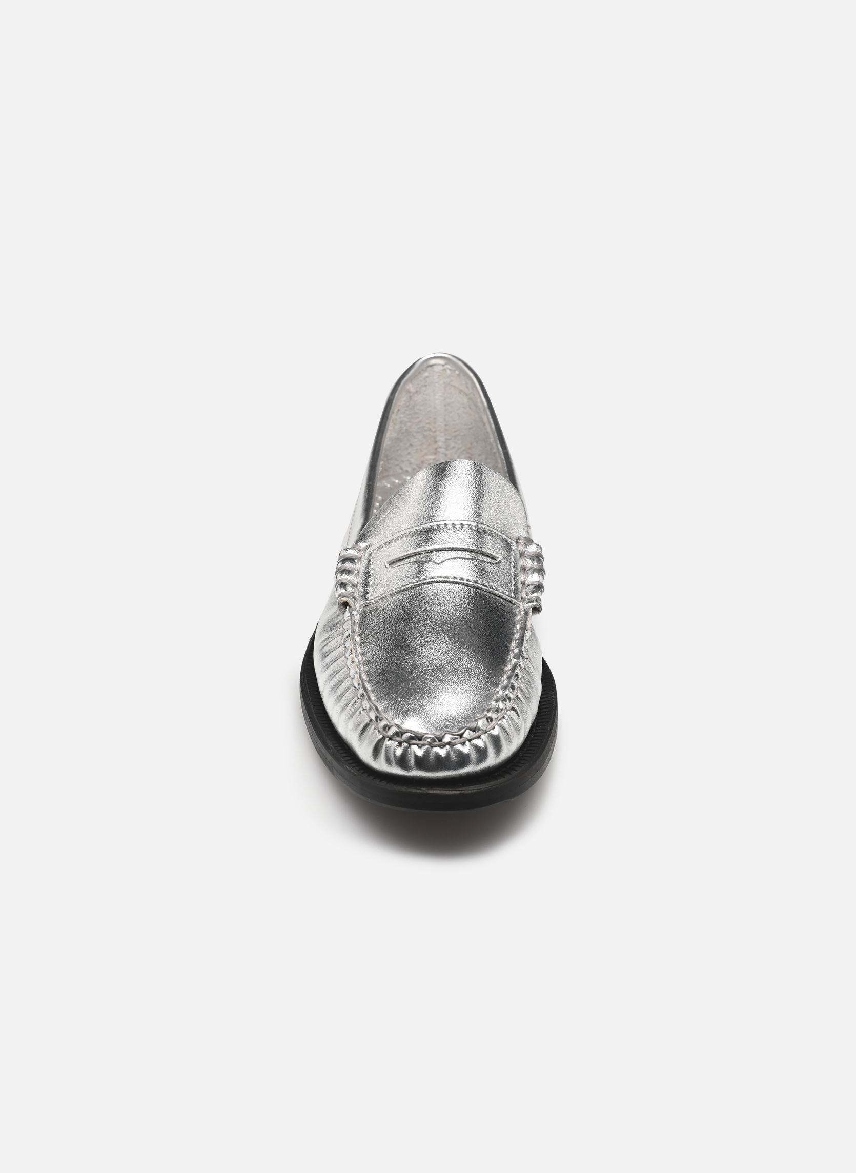 Mocassins DAN MET WOMAN femme argent Sebago Mocassins DAN MET WOMAN femme argent Silver