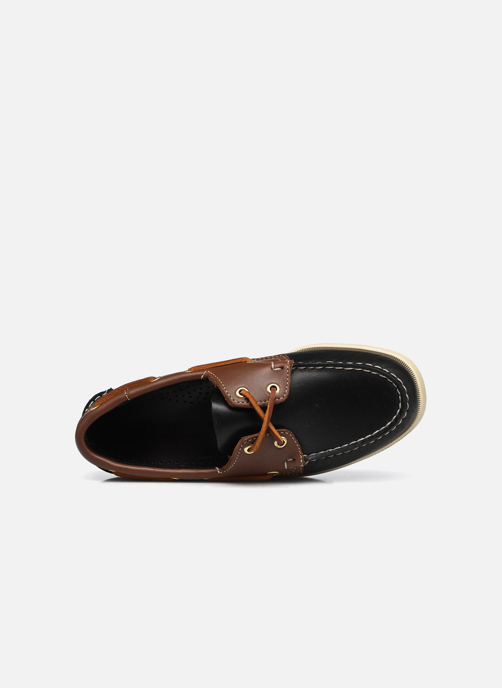 Mocassins PORTLAND LEA WAX LEA homme multicolore Sebago Mocassins PORTLAND LEA WAX LEA homme multicolore BROWN BLACK