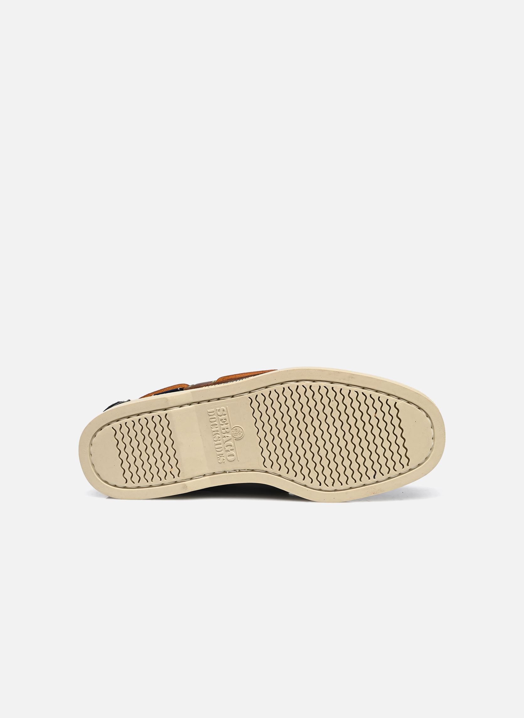 Mocassins PORTLAND LEA WAX LEA homme multicolore Sebago Mocassins PORTLAND LEA WAX LEA homme multicolore BROWN BLACK