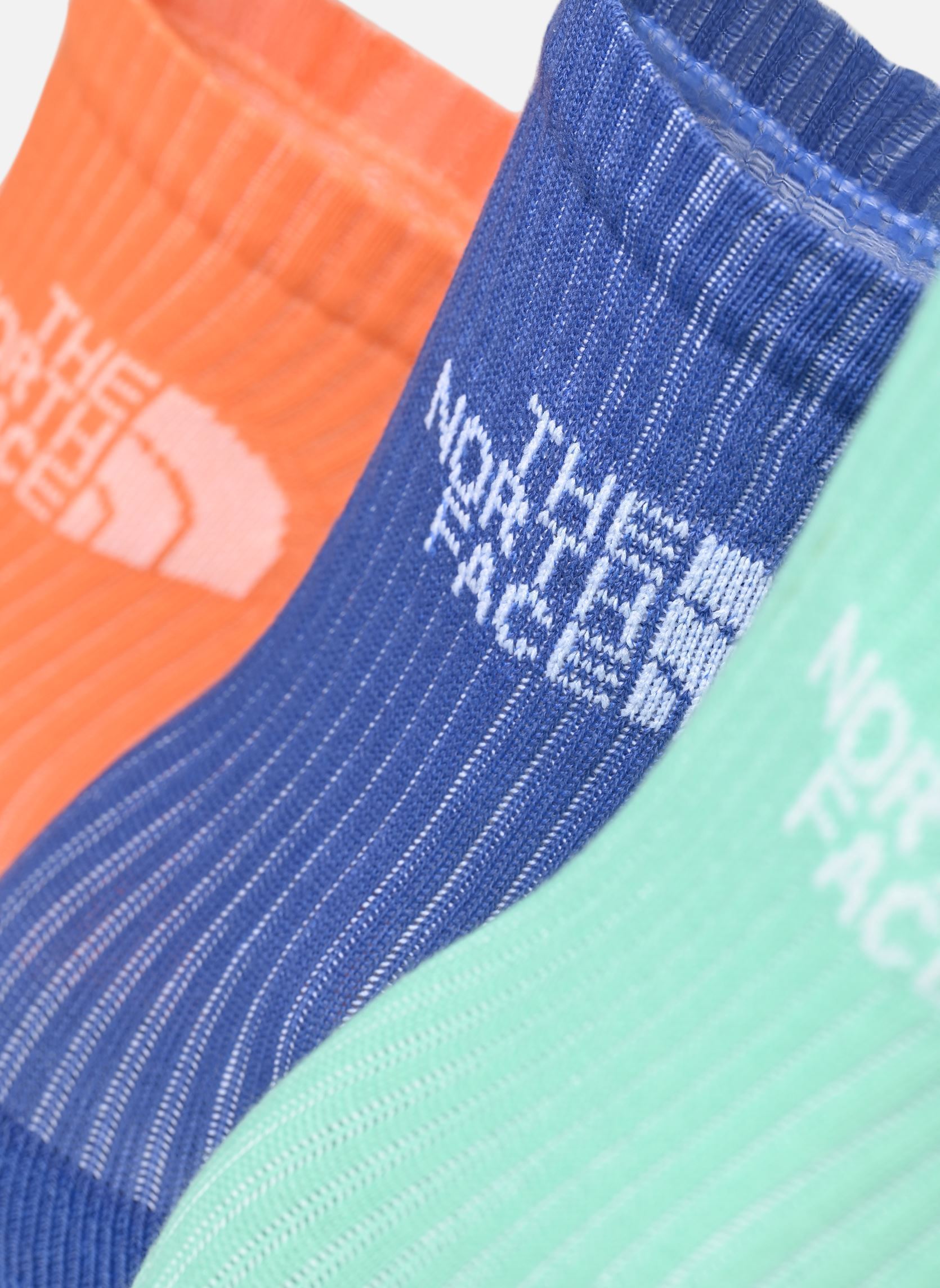 Chaussettes MULTI SPORT CUSH CREW SOCK 3P vert The North Face Chaussettes MULTI SPORT CUSH CREW SOCK 3P vert SHNYPRMRP/BRQPR