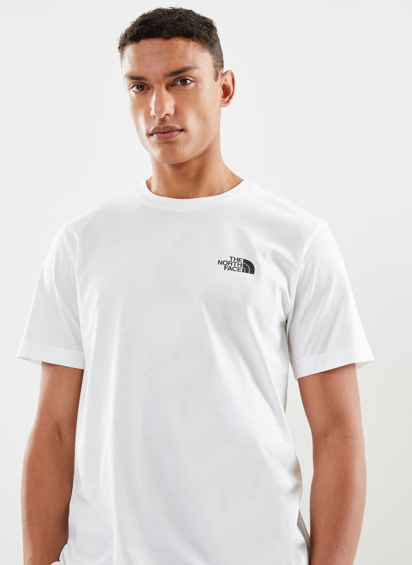 Tee-shirts manches courtes M S/S SIMPLE DOME TEE TNF WHITE homme blanc The North Face Tee-shirts manches courtes M S/S SIMPLE DOME TEE TNF WHITE homme blanc WHITE