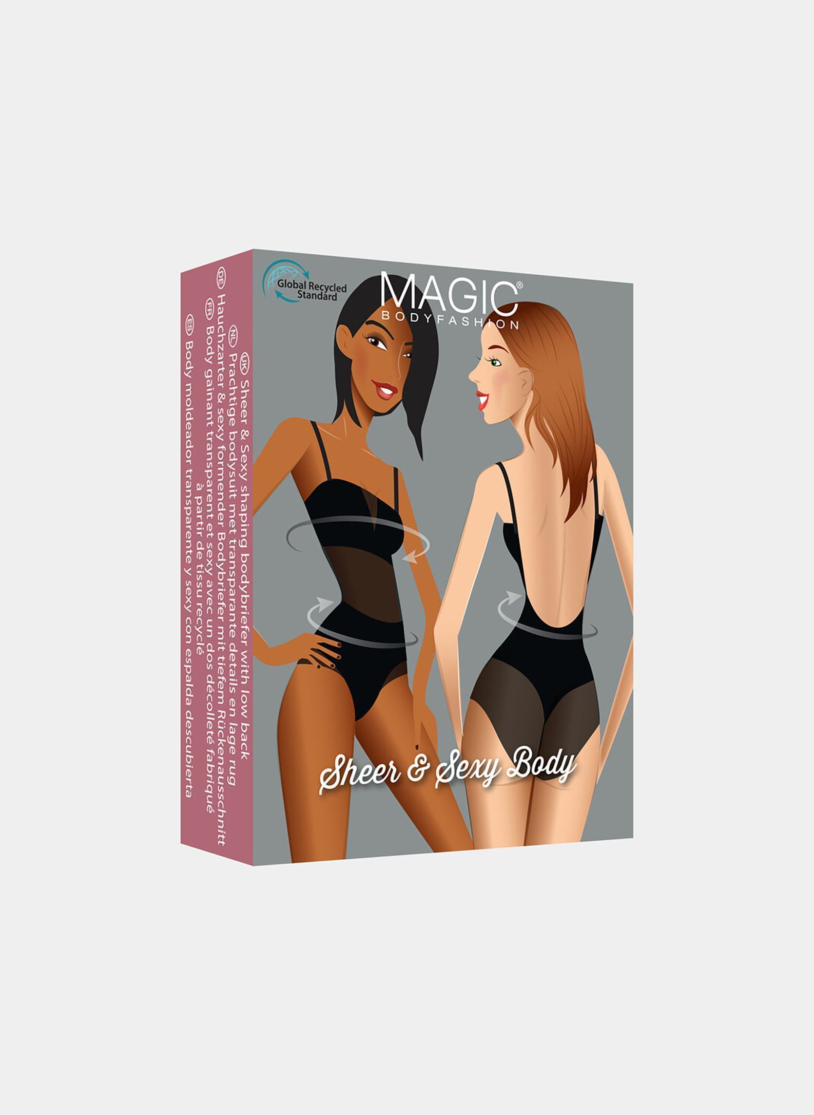 Bodys Sheer & Sexy Body damen schwarz MAGIC Bodyfashion Bodys Sheer & Sexy Body damen schwarz BLACK