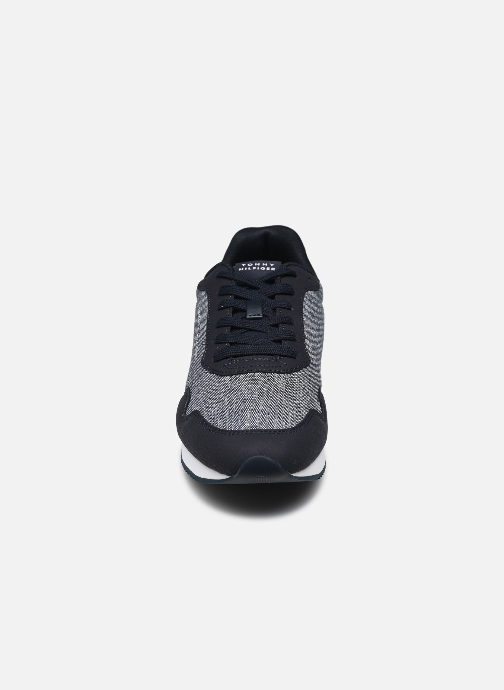 Sneakers LO RUNNER MIX CHAMBR heren blauw Tommy Hilfiger Sneakers LO RUNNER MIX CHAMBR heren blauw DESERT SKY