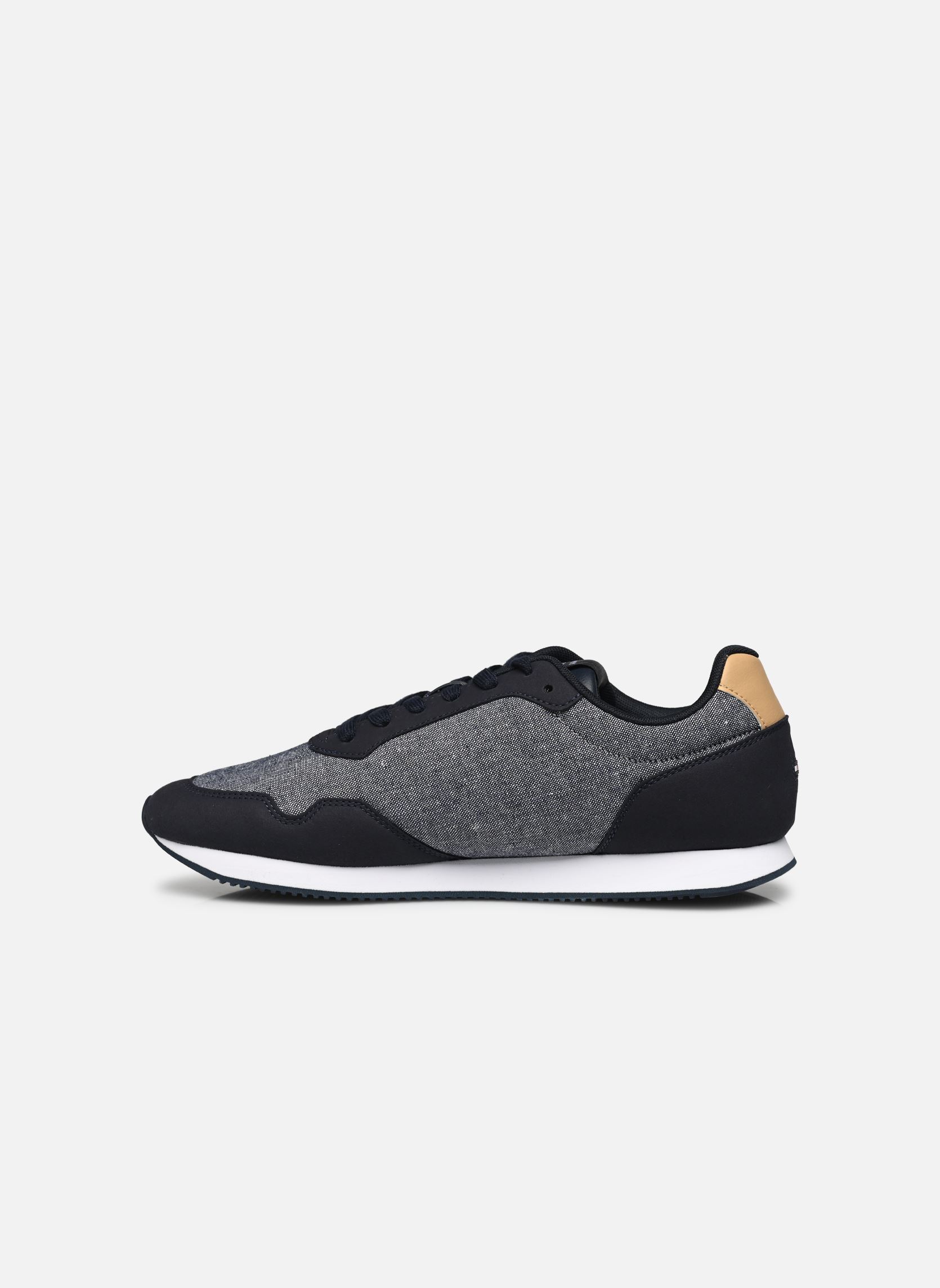 Sneakers LO RUNNER MIX CHAMBR heren blauw Tommy Hilfiger Sneakers LO RUNNER MIX CHAMBR heren blauw DESERT SKY