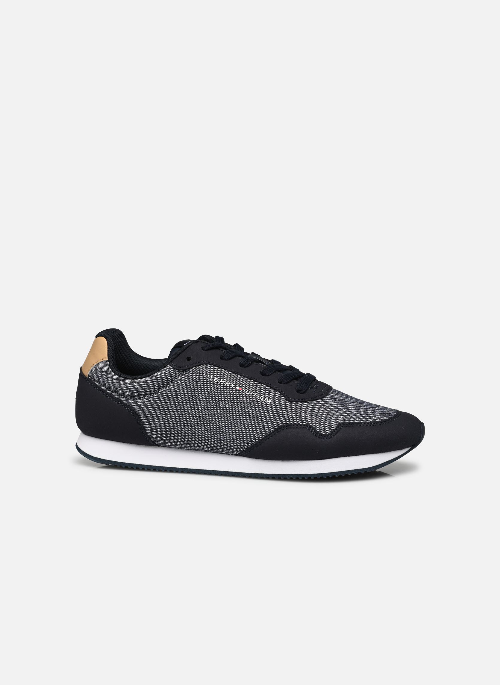 Sneakers LO RUNNER MIX CHAMBR heren blauw Tommy Hilfiger Sneakers LO RUNNER MIX CHAMBR heren blauw DESERT SKY