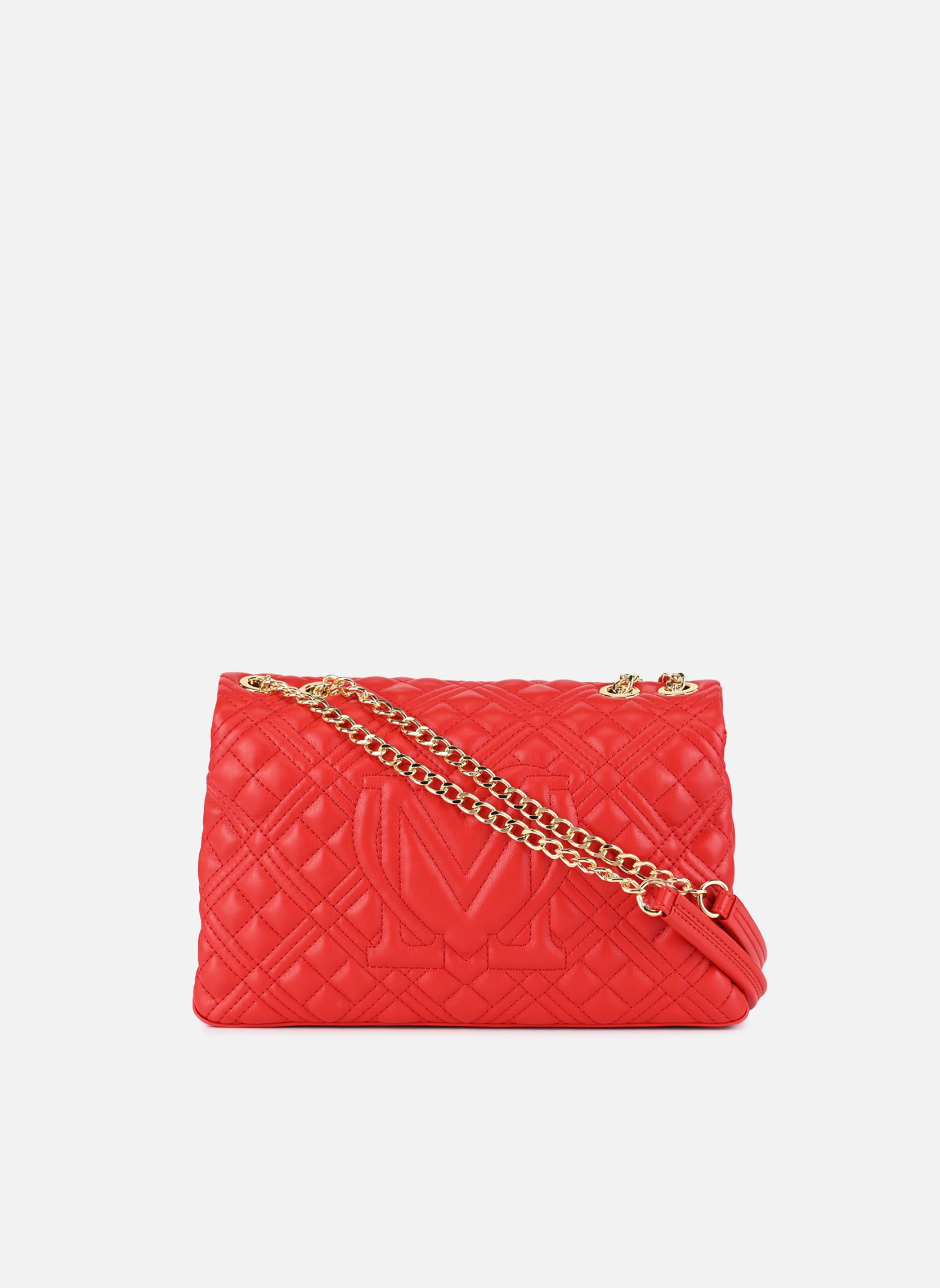 Bandolera Quilted Bag JC4230PP0I mujer rojo Love Moschino Bandolera Quilted Bag JC4230PP0I mujer rojo ROSSO