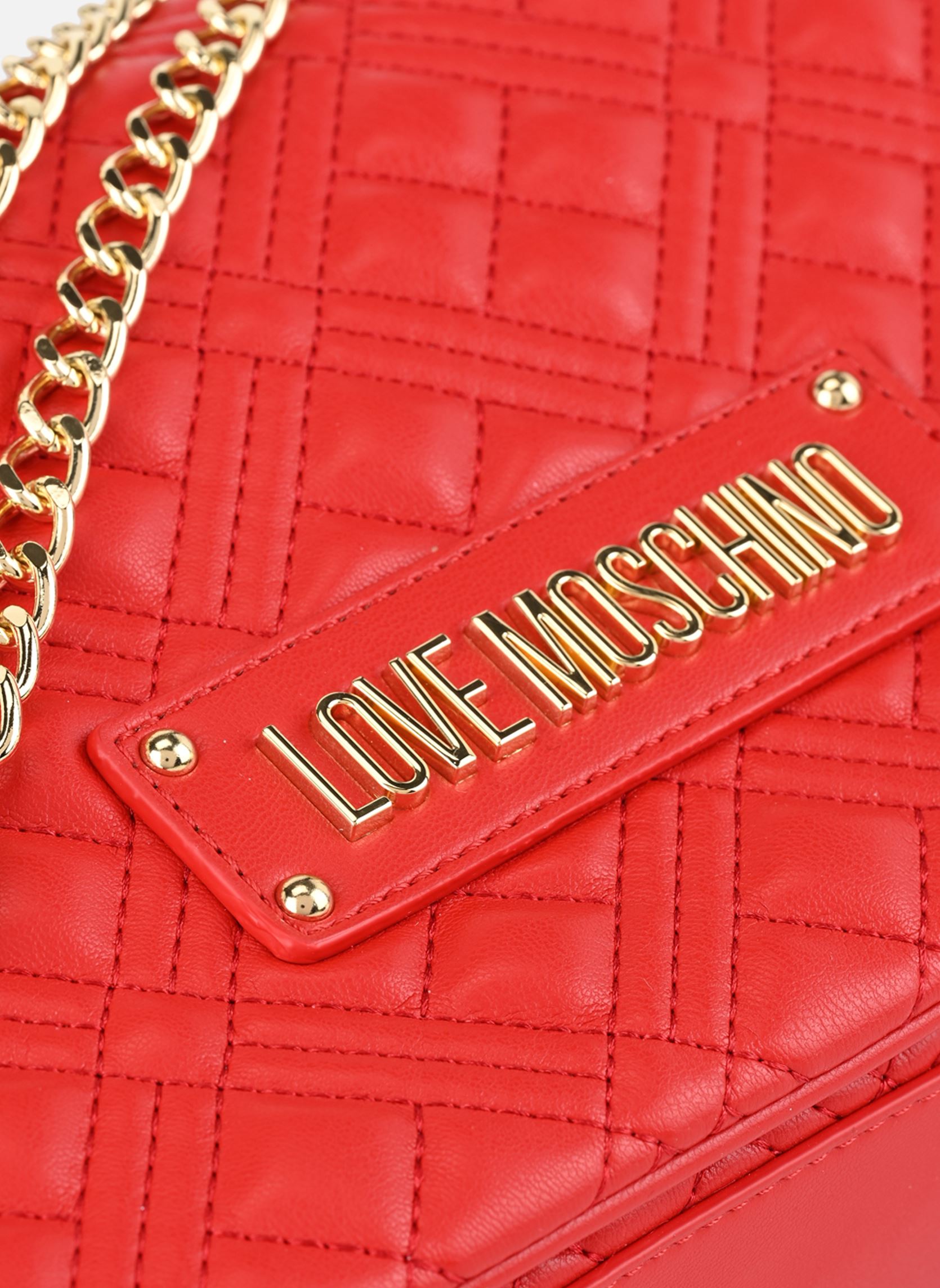 Bandolera Quilted Bag JC4230PP0I mujer rojo Love Moschino Bandolera Quilted Bag JC4230PP0I mujer rojo ROSSO