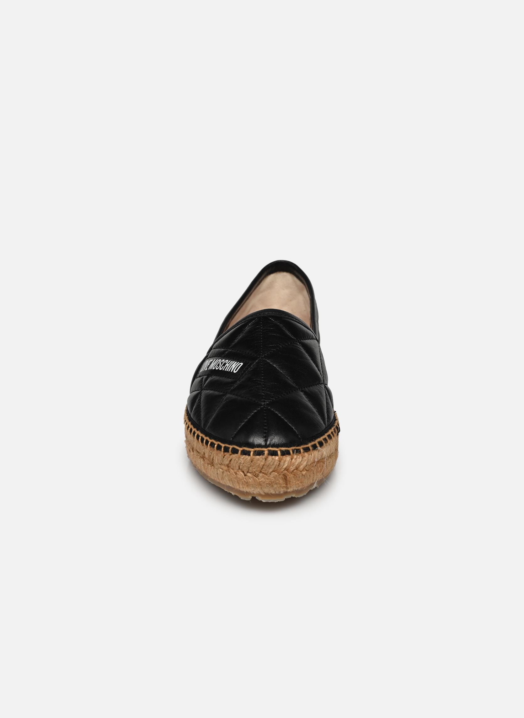 Espadrillas piatte LOVE MOSCHINO ROPE JA10582G0I donna nero Love Moschino Espadrillas piatte LOVE MOSCHINO ROPE JA10582G0I donna nero NERO
