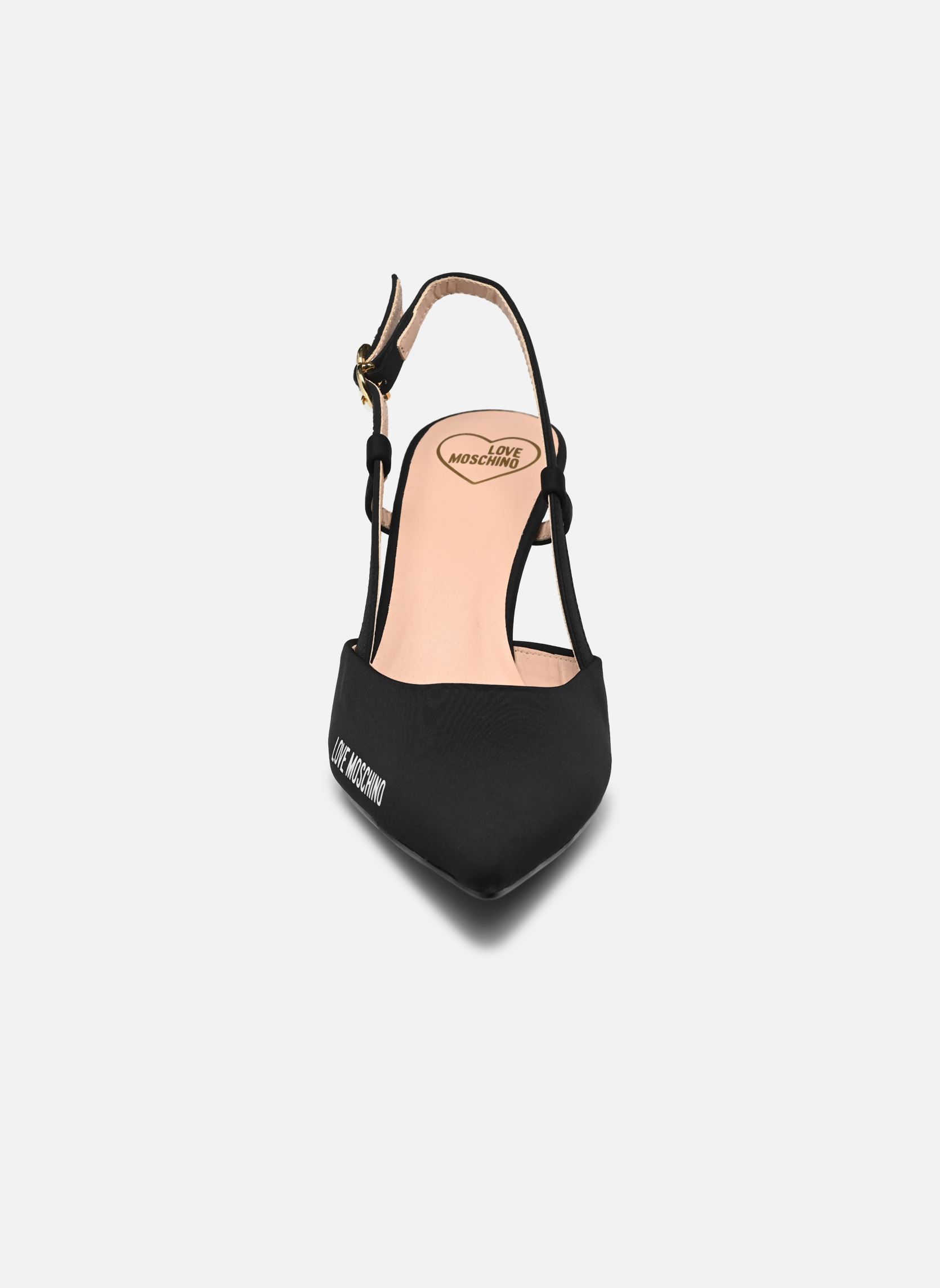 Pumps mit Riemchen LOVE MOSCHINO RUBBER LOGO JA10627G0I damen schwarz Love Moschino Pumps mit Riemchen LOVE MOSCHINO RUBBER LOGO JA10627G0I damen schwarz NERO