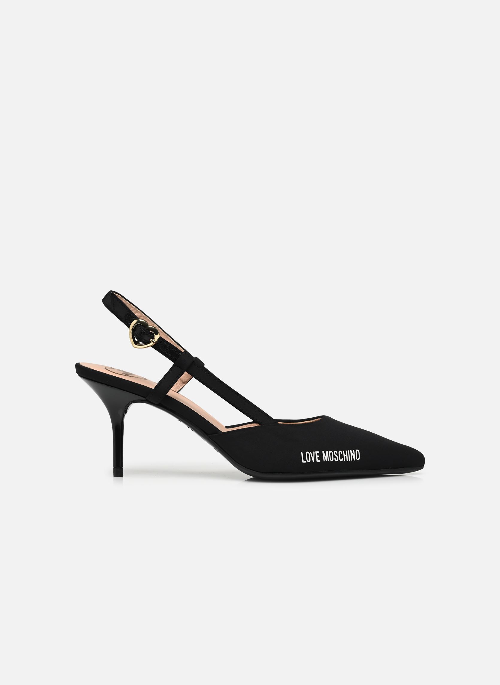 Pumps mit Riemchen LOVE MOSCHINO RUBBER LOGO JA10627G0I damen schwarz Love Moschino Pumps mit Riemchen LOVE MOSCHINO RUBBER LOGO JA10627G0I damen schwarz NERO