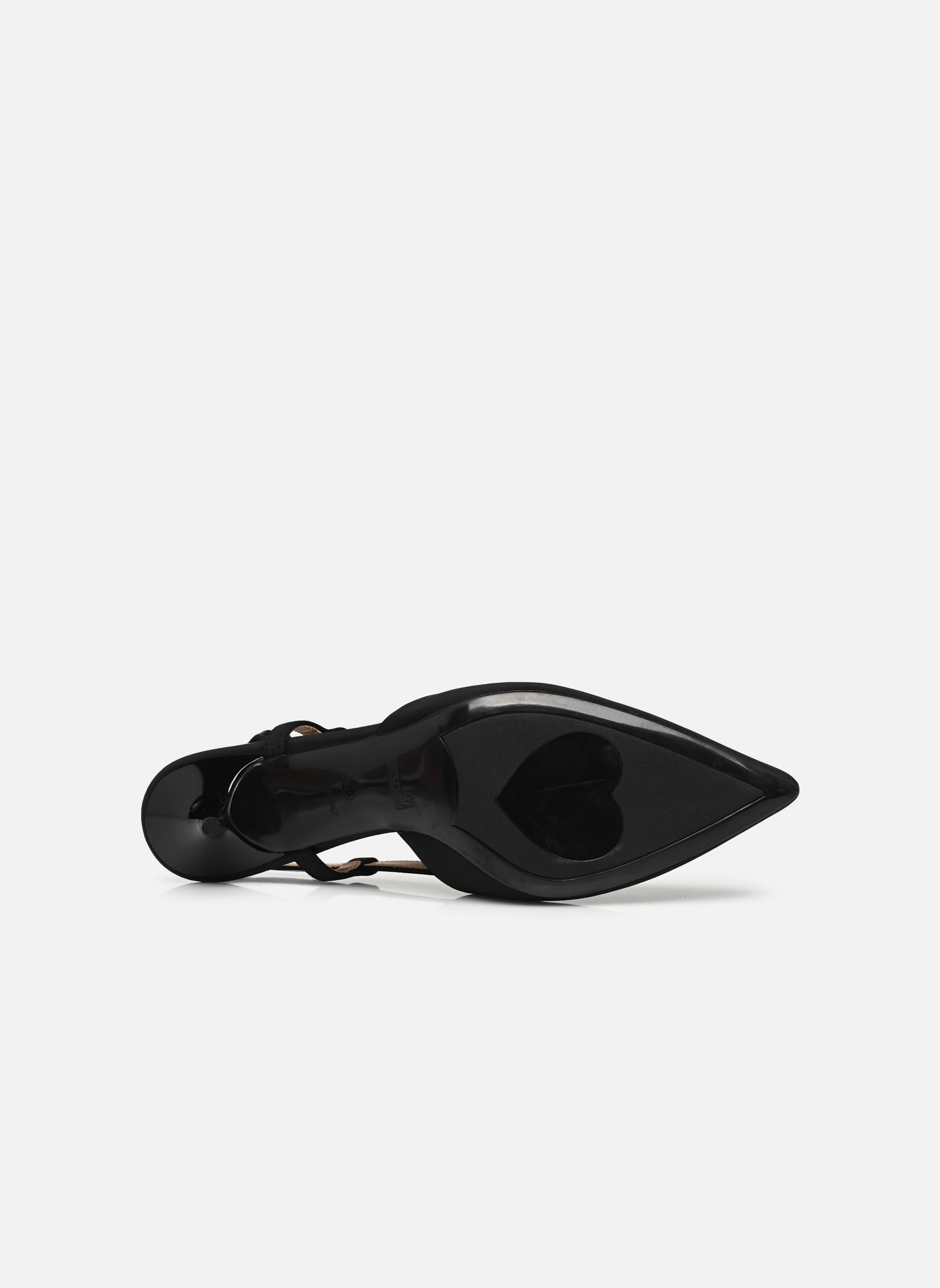 Pumps mit Riemchen LOVE MOSCHINO RUBBER LOGO JA10627G0I damen schwarz Love Moschino Pumps mit Riemchen LOVE MOSCHINO RUBBER LOGO JA10627G0I damen schwarz NERO