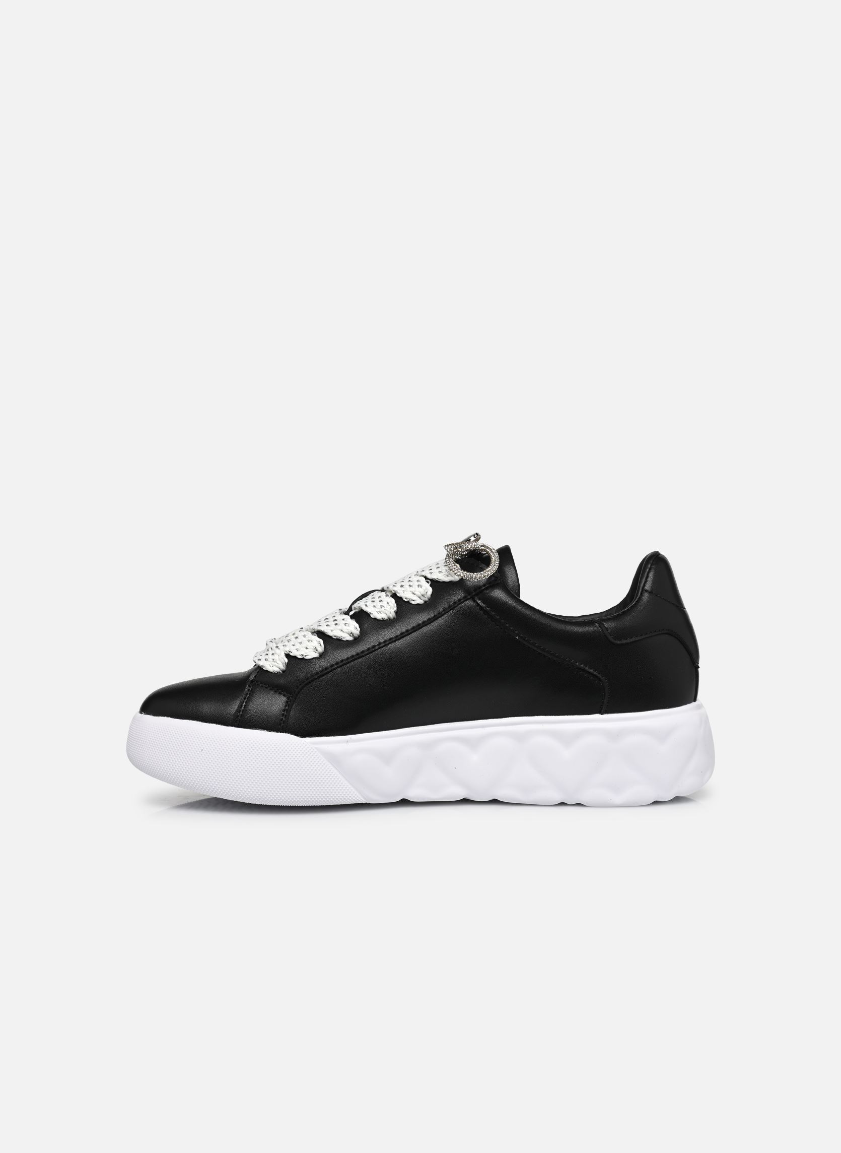 Sneakers basse HEART LOVE JA15554G0I donna nero Love Moschino Sneakers basse HEART LOVE JA15554G0I donna nero NERO