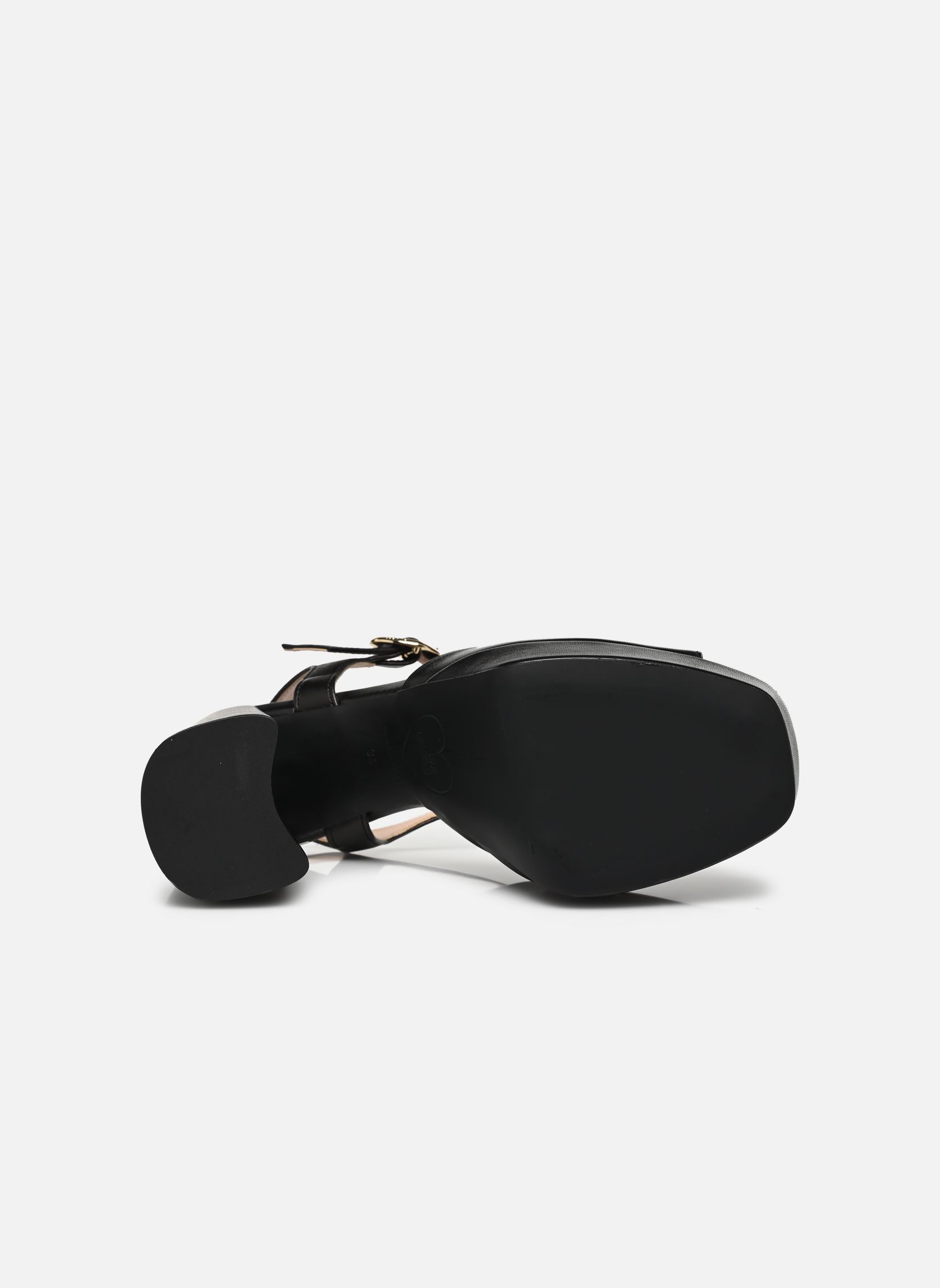 Sandali LOVE MOSCHINO HEART JA1608CG0I donna nero Love Moschino Sandali LOVE MOSCHINO HEART JA1608CG0I donna nero NERO