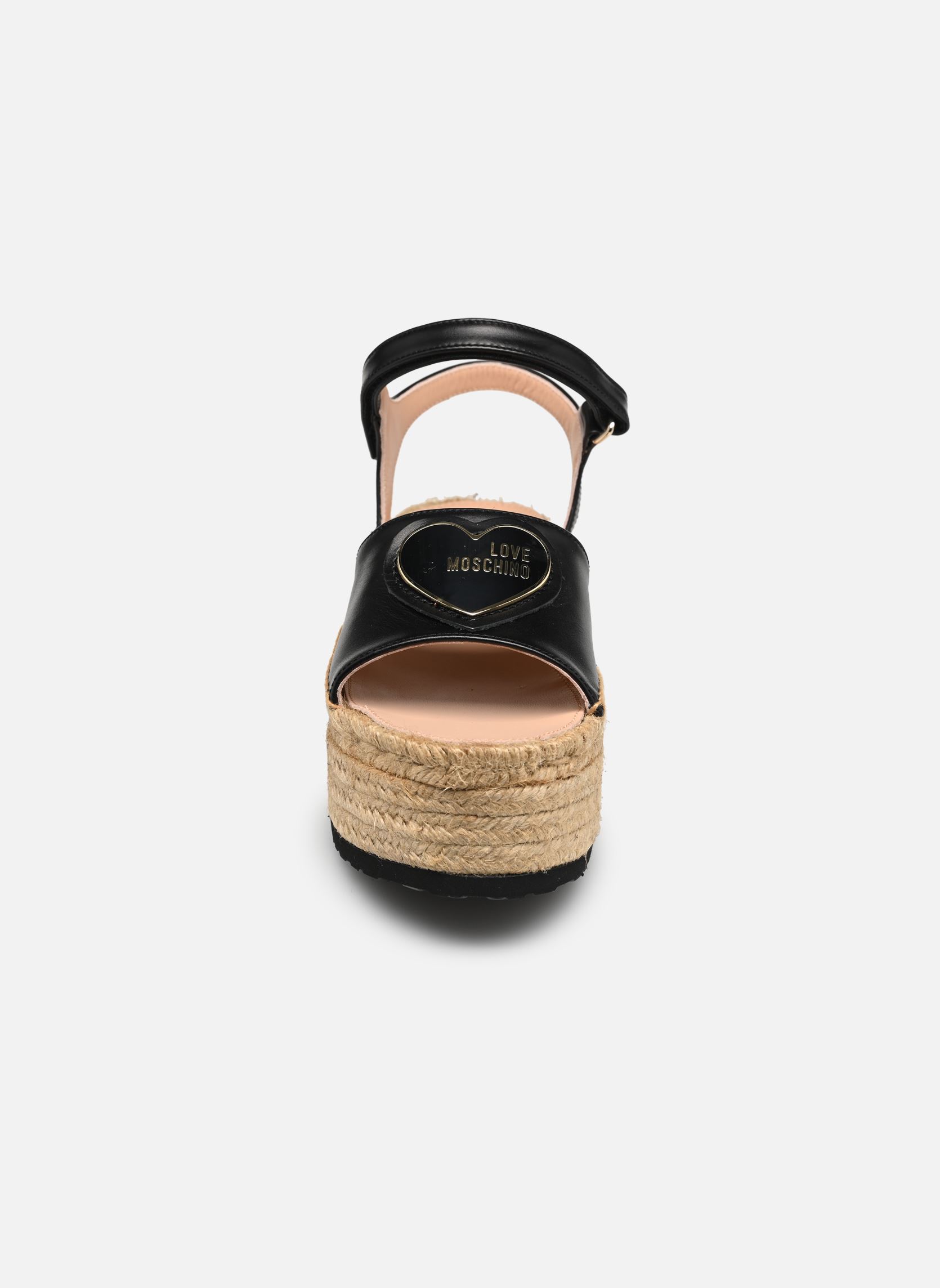 Sandales compensées et plateformes ROPE SANDAL JA16306I0I femme noir Love Moschino Sandales compensées et plateformes ROPE SANDAL JA16306I0I femme noir NERO