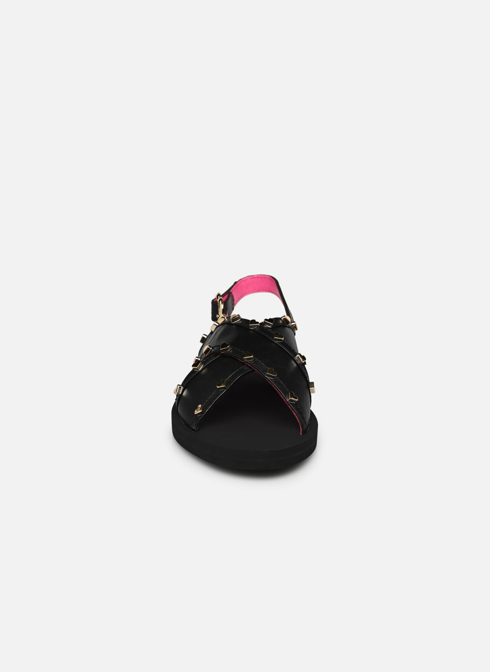 Sandalen LOVE MOSCHINO HEART STUDS JA16402G0I damen schwarz Love Moschino Sandalen LOVE MOSCHINO HEART STUDS JA16402G0I damen schwarz NERO