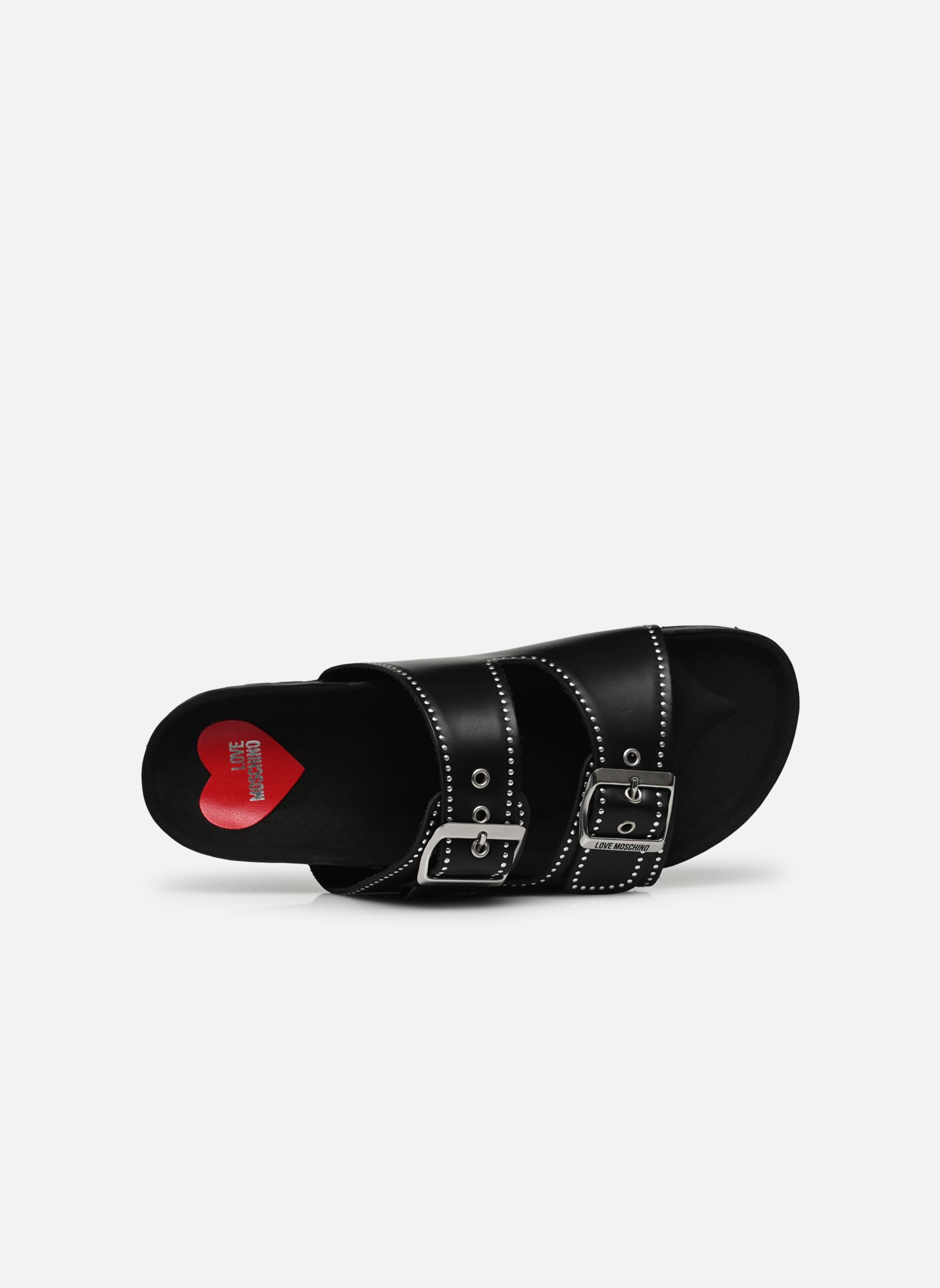 Mules et sabots LOVE MOSCHINO SLIDES JA28253G0I femme noir Love Moschino Mules et sabots LOVE MOSCHINO SLIDES JA28253G0I femme noir NERO