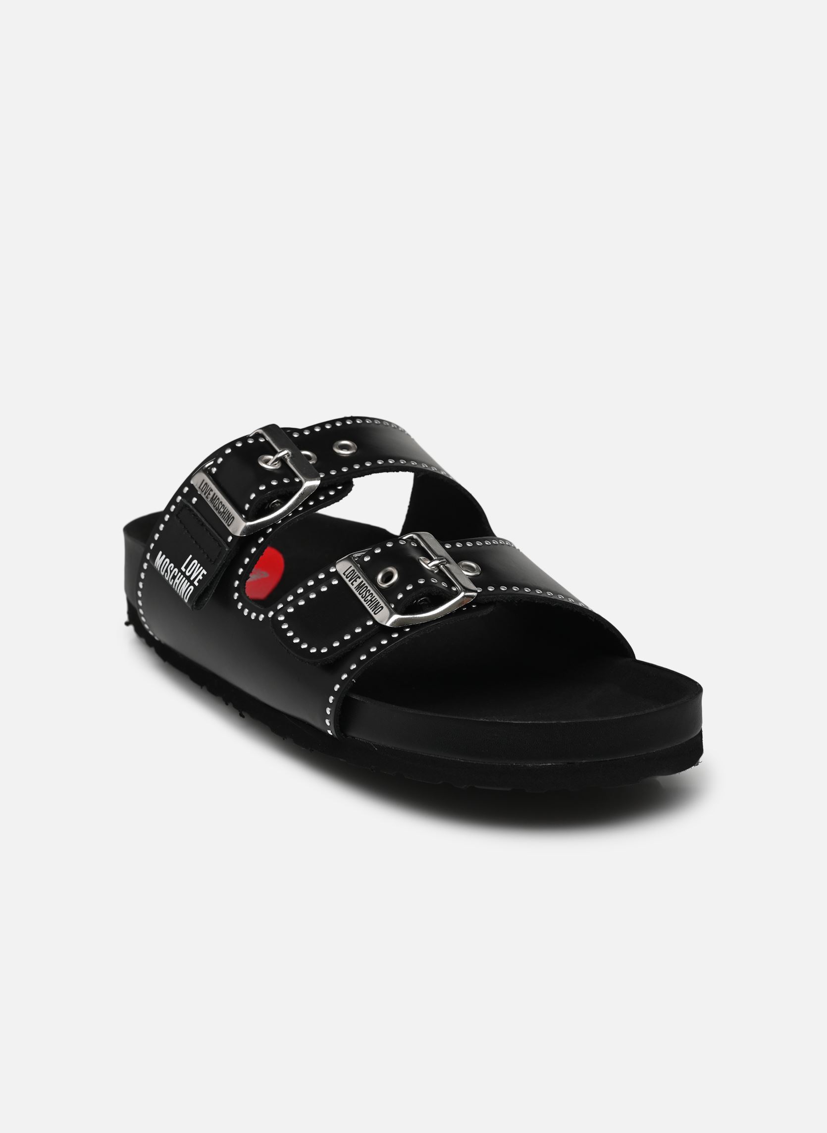 Mules et sabots LOVE MOSCHINO SLIDES JA28253G0I femme noir Love Moschino Mules et sabots LOVE MOSCHINO SLIDES JA28253G0I femme noir NERO