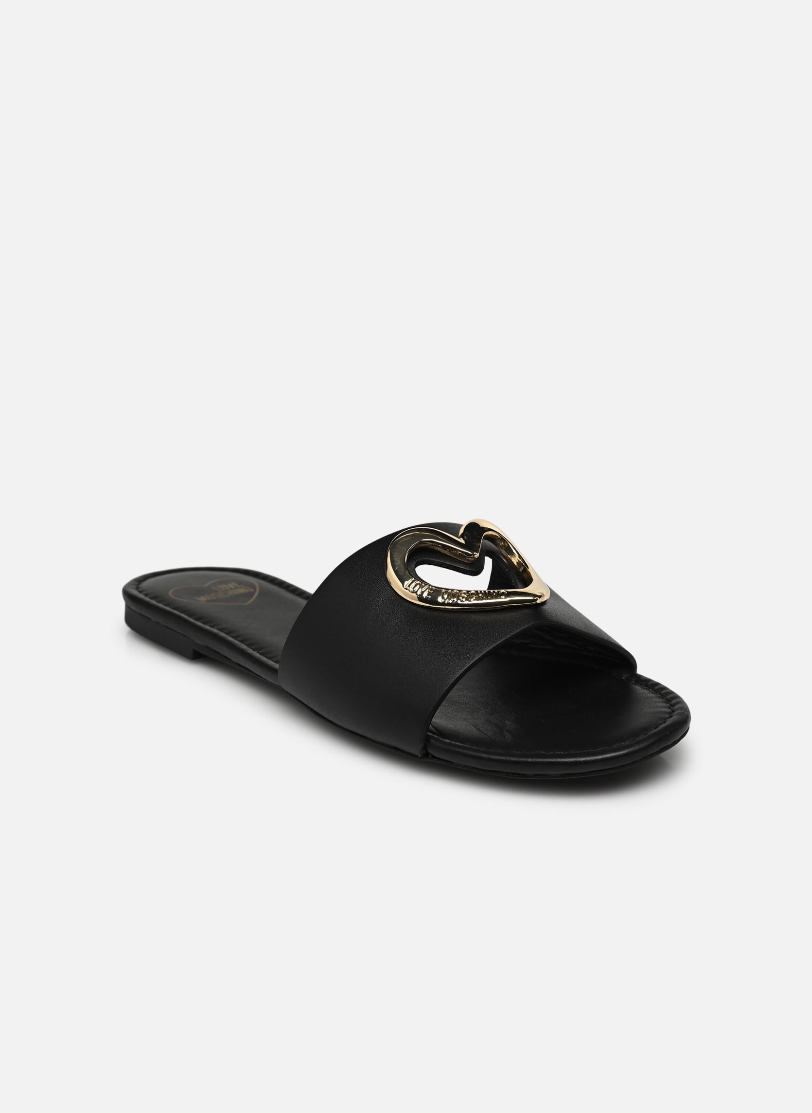 Muilen en klompen METAL HEART JA28431G0I dames zwart Love Moschino Muilen en klompen METAL HEART JA28431G0I dames zwart NERO