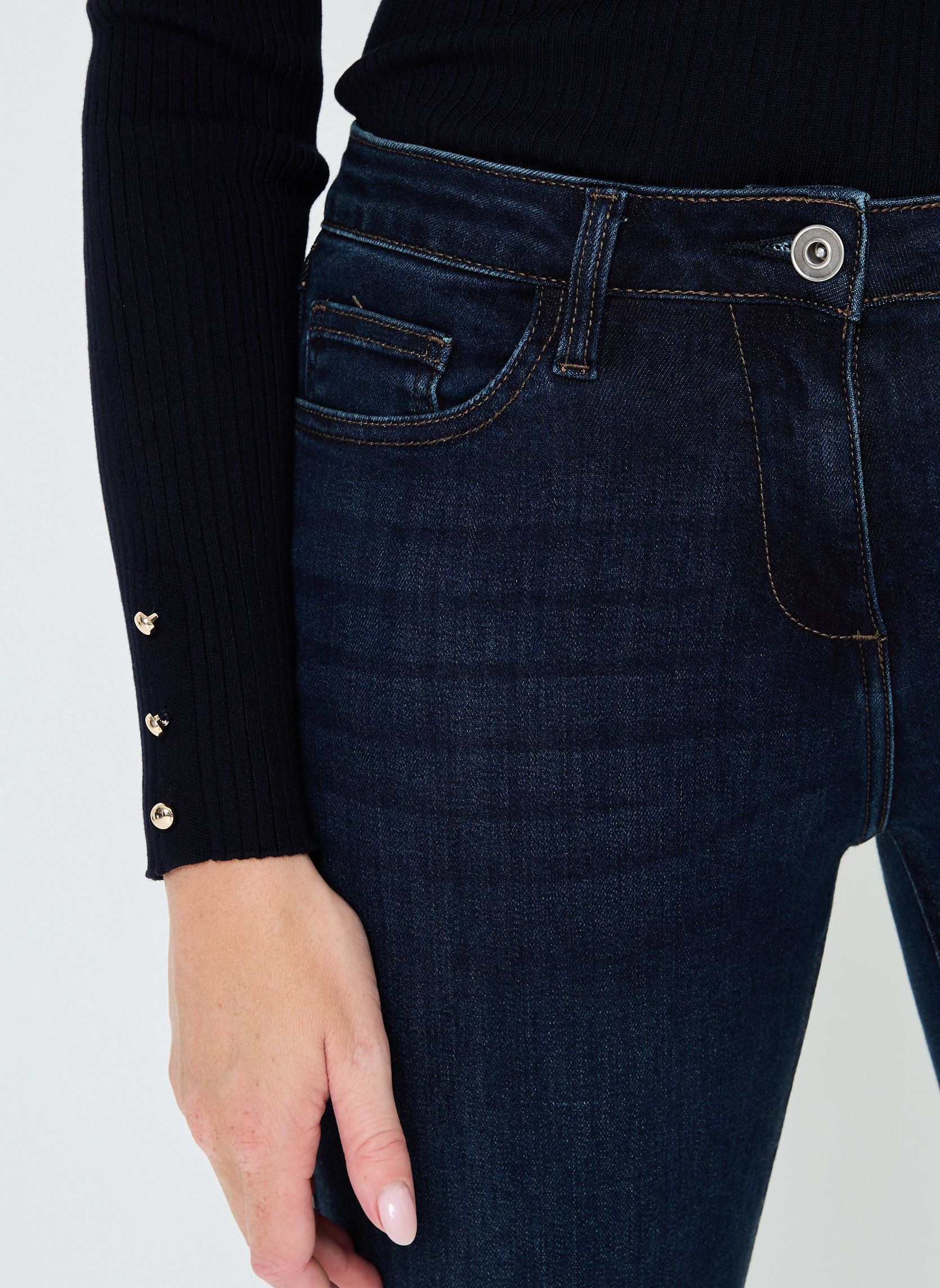 Rechte jeans / Straight Leg Jeans PDAVID dames blauw Georgia Rose Rechte jeans / Straight Leg Jeans PDAVID dames blauw DENIM BRUT